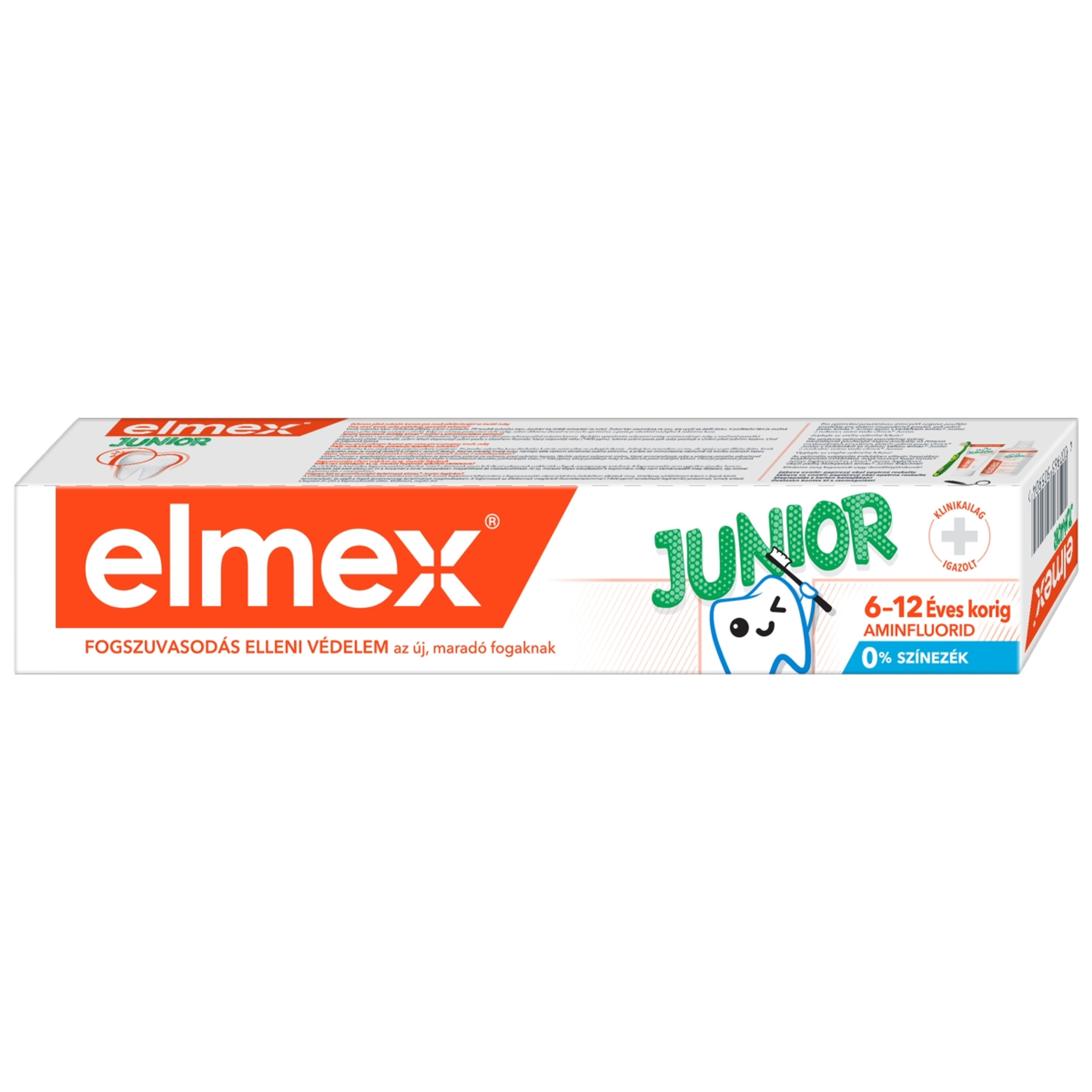 Elmex Junior fogkrém 6-12 éves korig - 75 ml-11