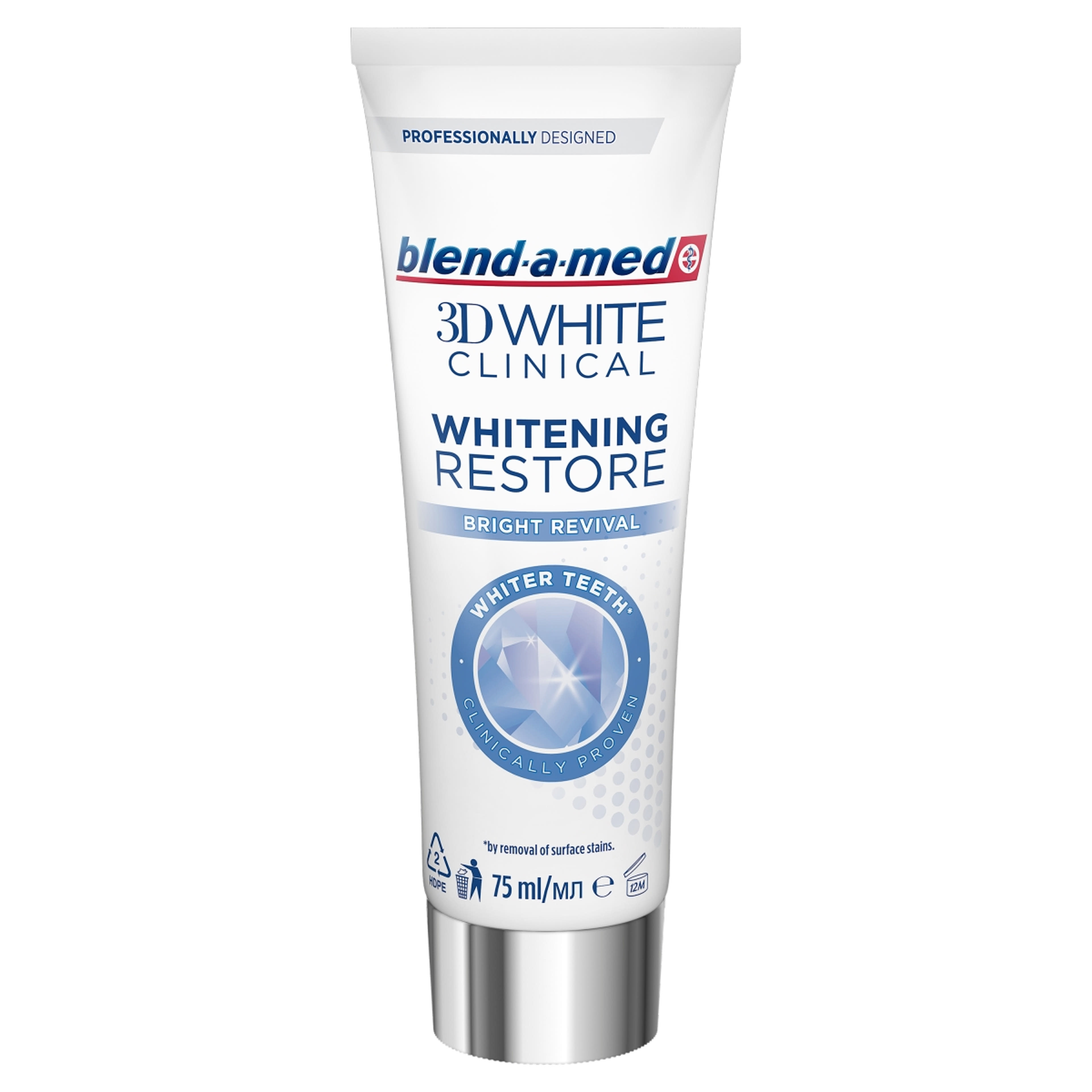 Blend-a-med 3D White Clinical Bright Revival fogkrém - 75 ml-4