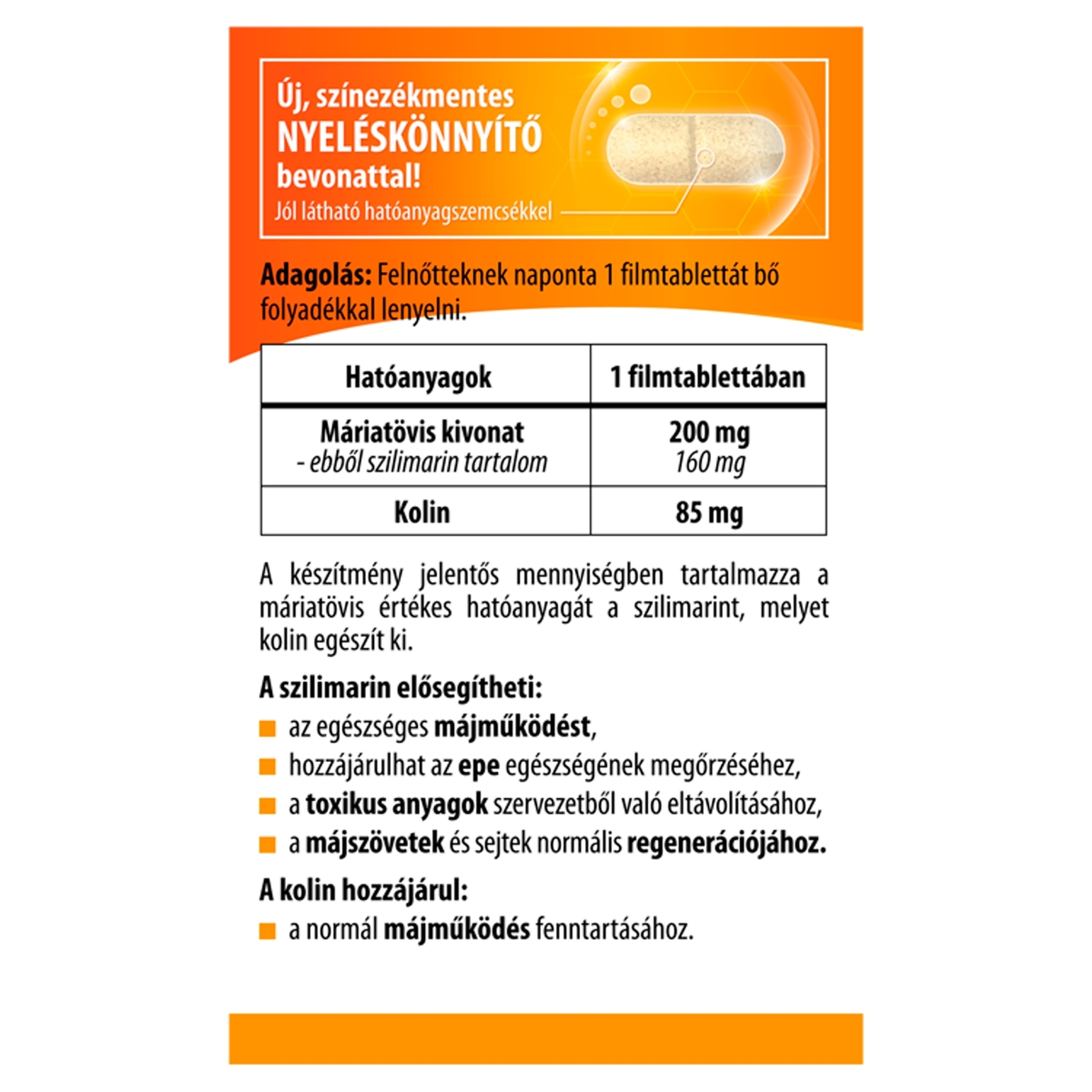 Bioco Mariatövis Extra étrendkiegészítő filmtabletta - 80 db-3