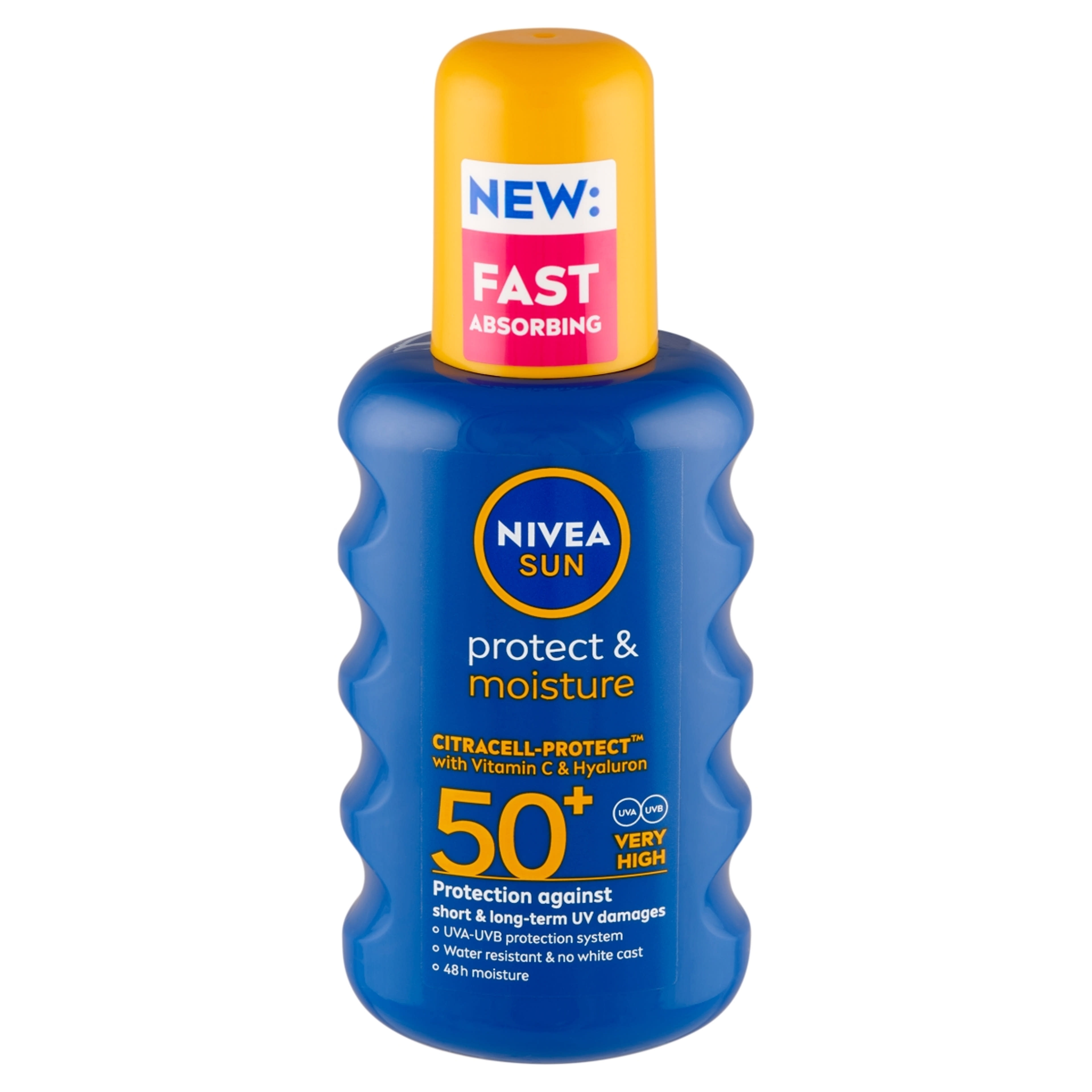 NIVEA SUN Protect & Moisture Hidratáló Spray FF 50+ - 200 ml-2
