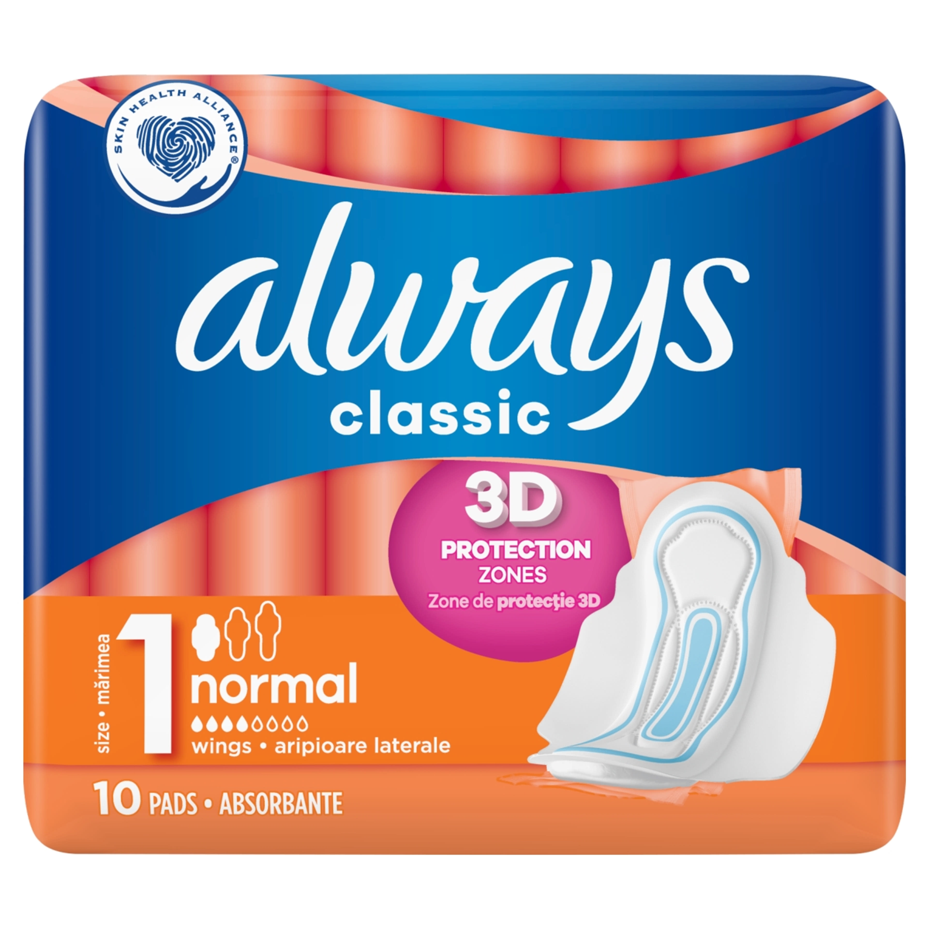 Always Classic Normal egészségügyi betét - 10 db-3