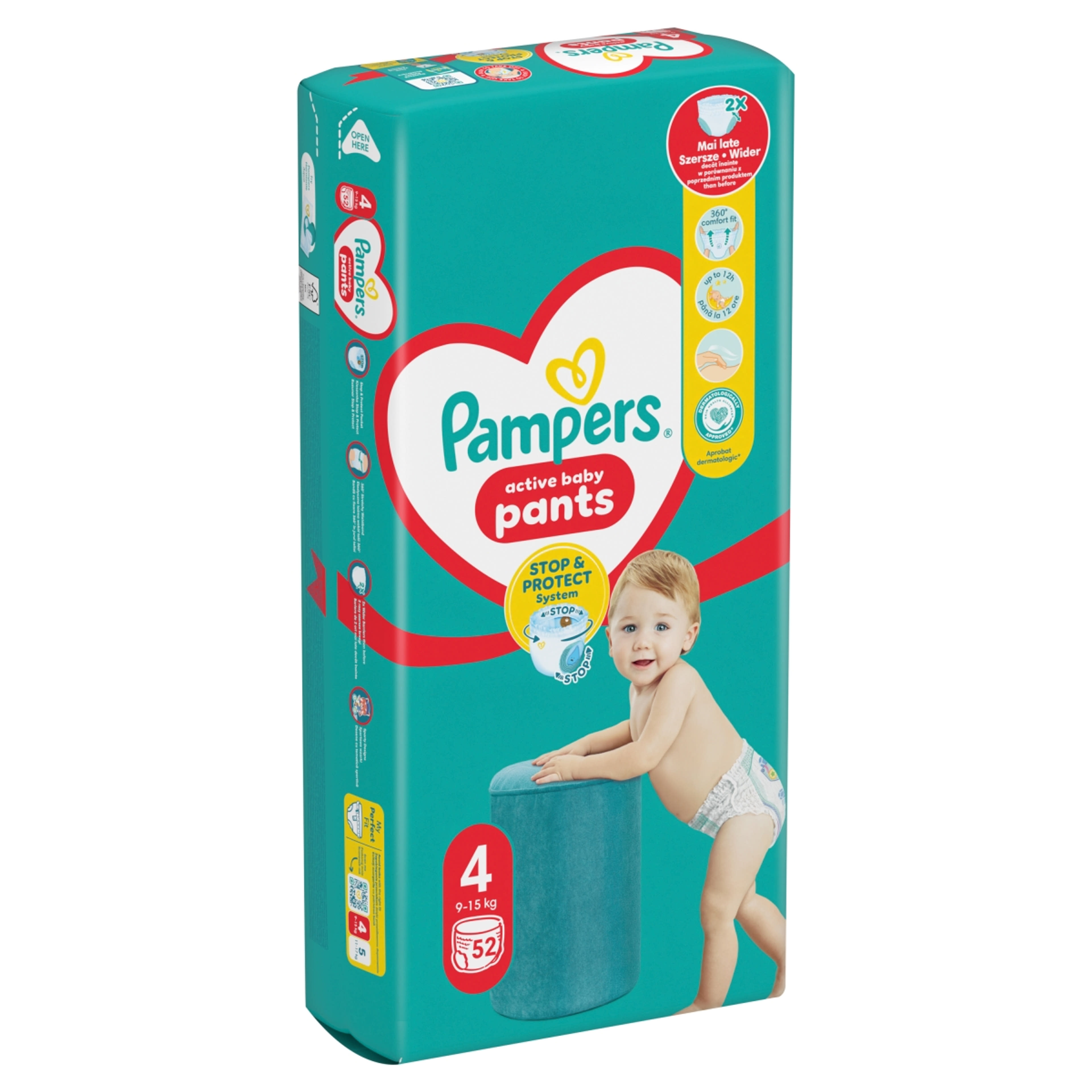 Pampers Pants Jumbo Pack Pelenka 4-es 9-15kg - 52 db-2
