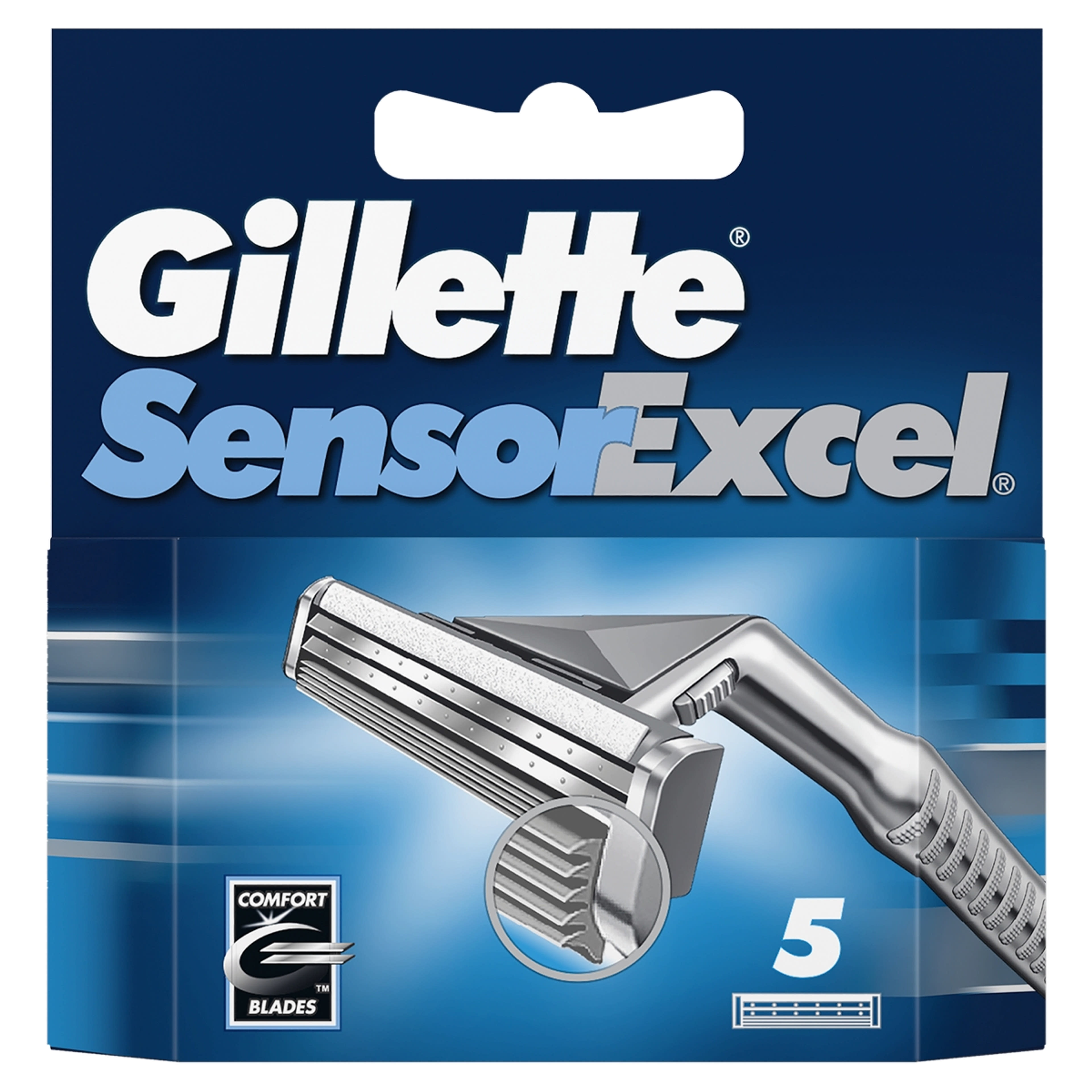 Gillette Sensor Excel borotva betét - 5 db-1