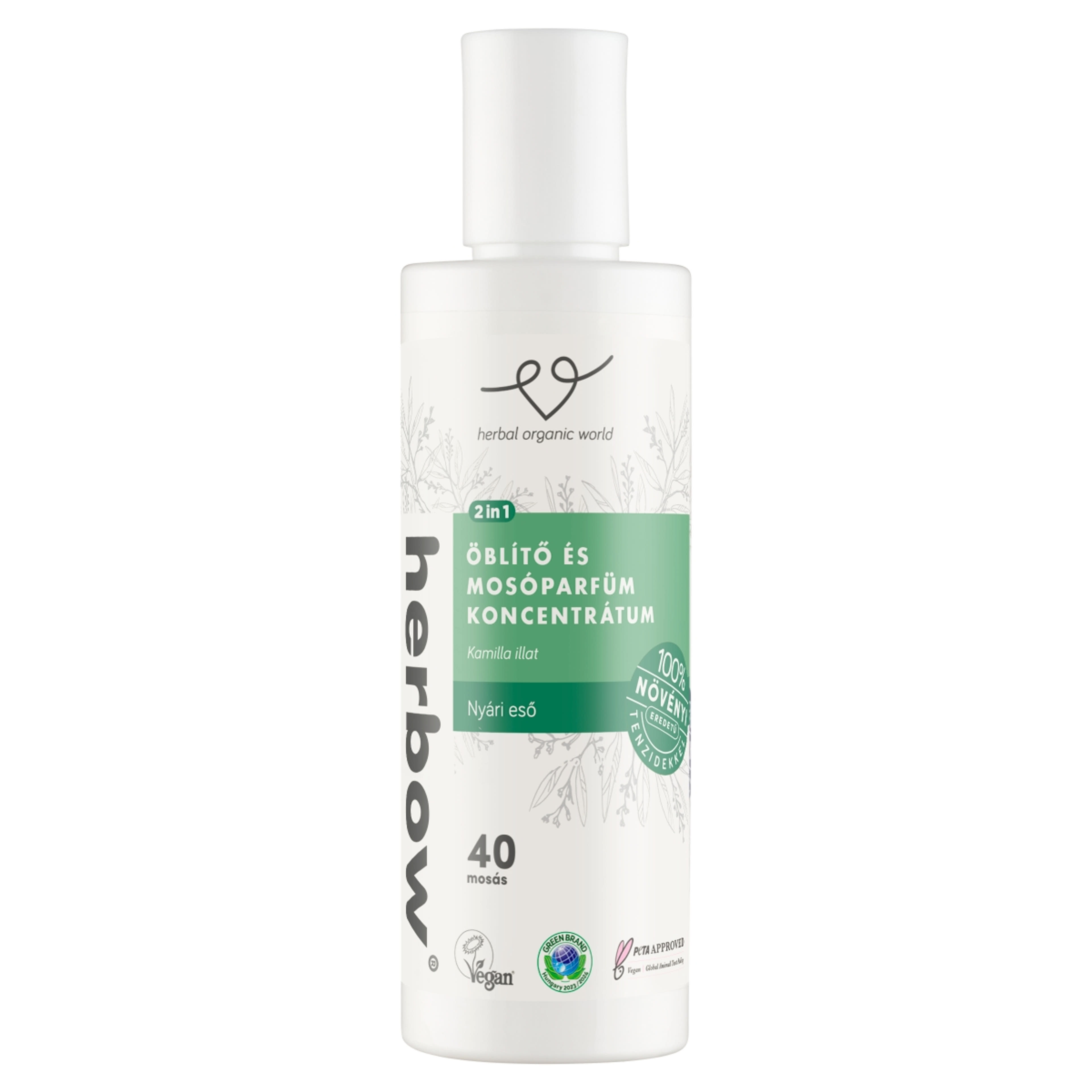 Herbow Summer Rain mosóparfüm 40 mosás - 200 ml
