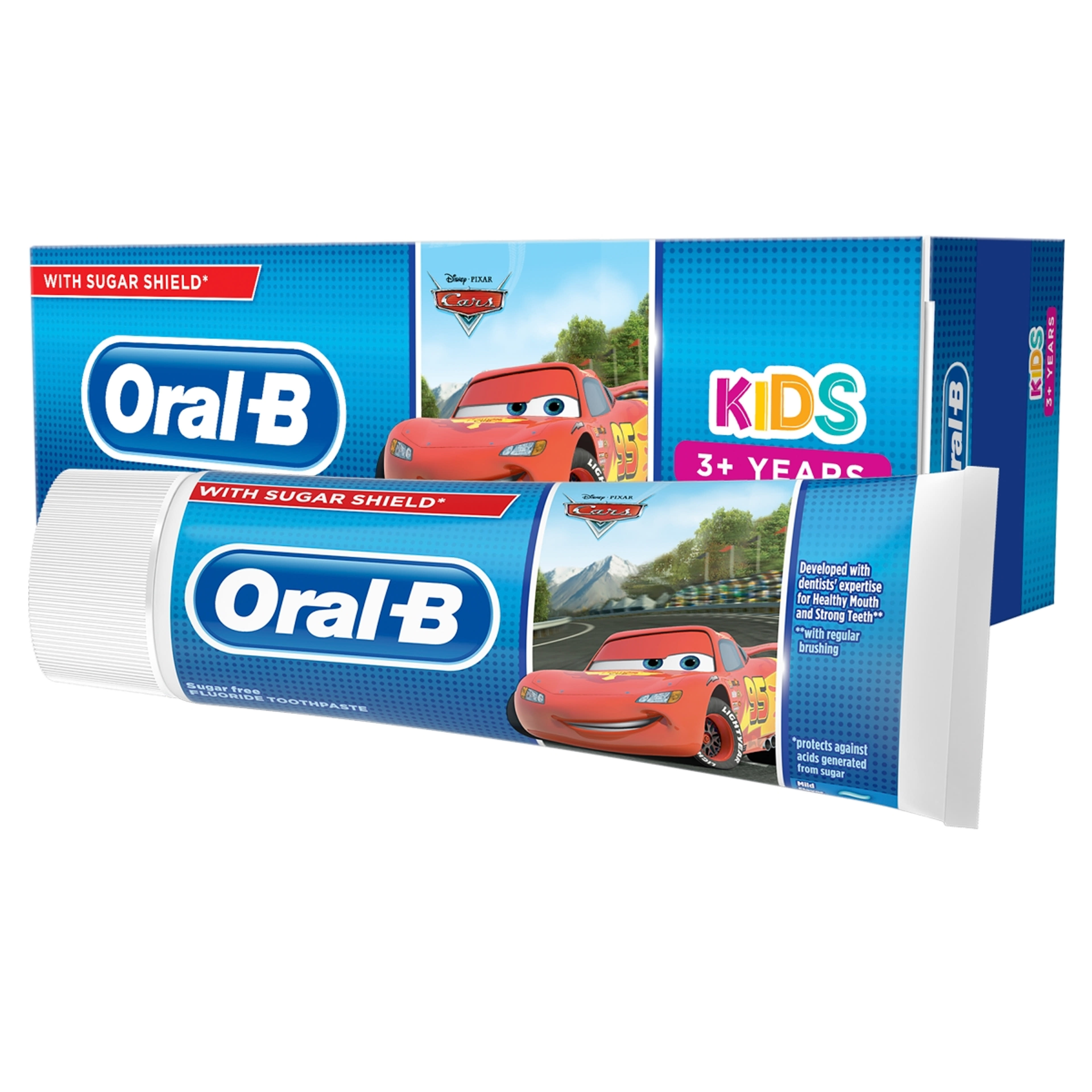 Oral-B Kids 3+ Frozen&Cars fogkrém - 75 ml-2