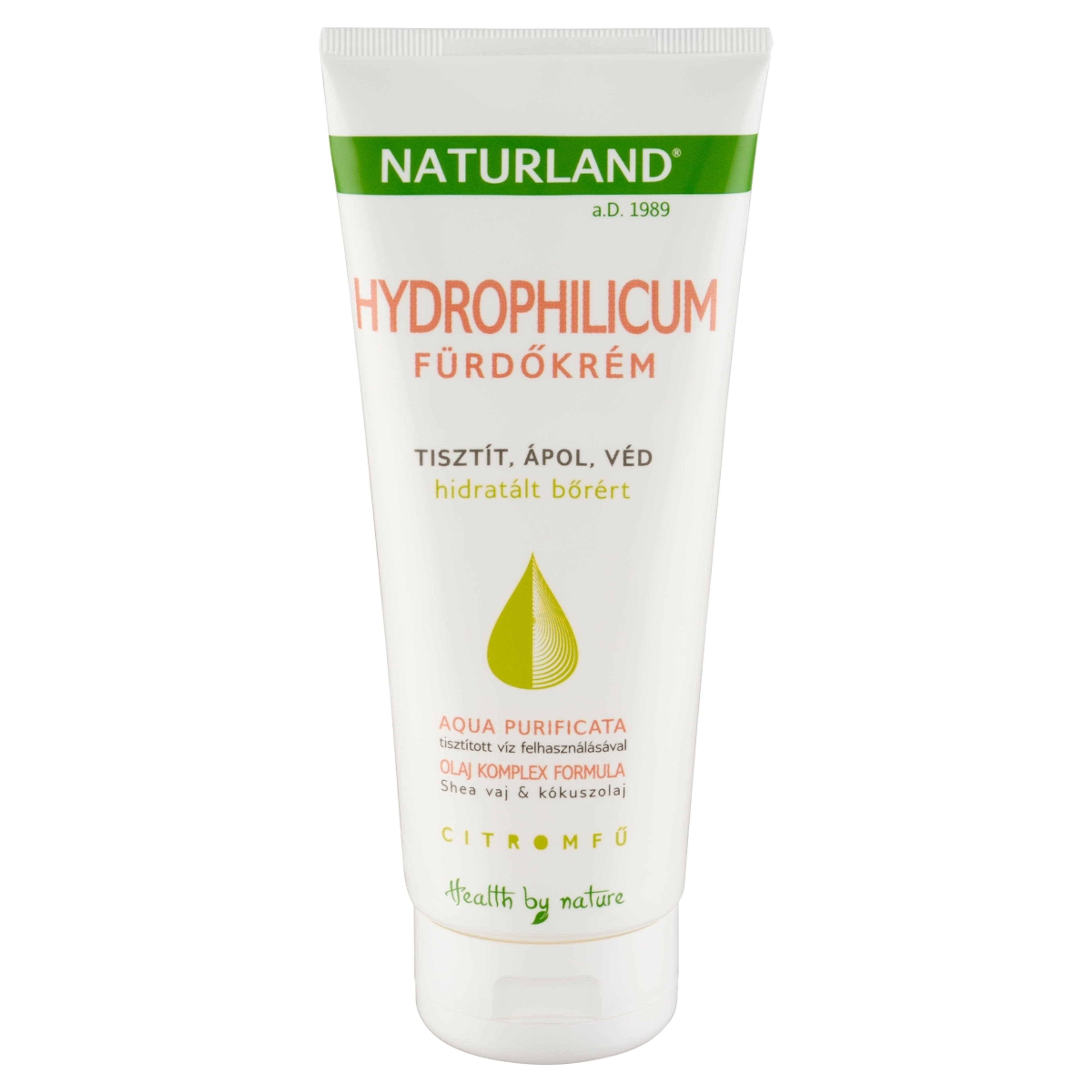 Naturland Hydrophilicum fürdőkrém citromfűvel - 180 ml-3