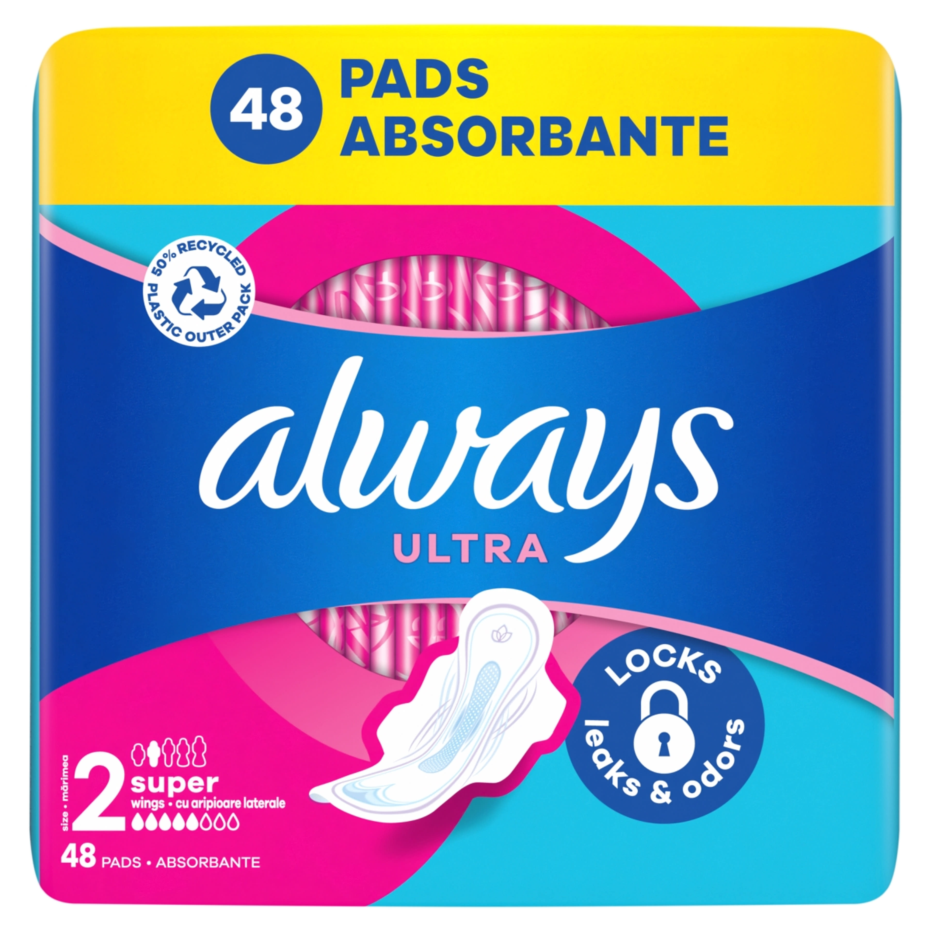 Always Ultra Long egészségügyi betét -  48 db