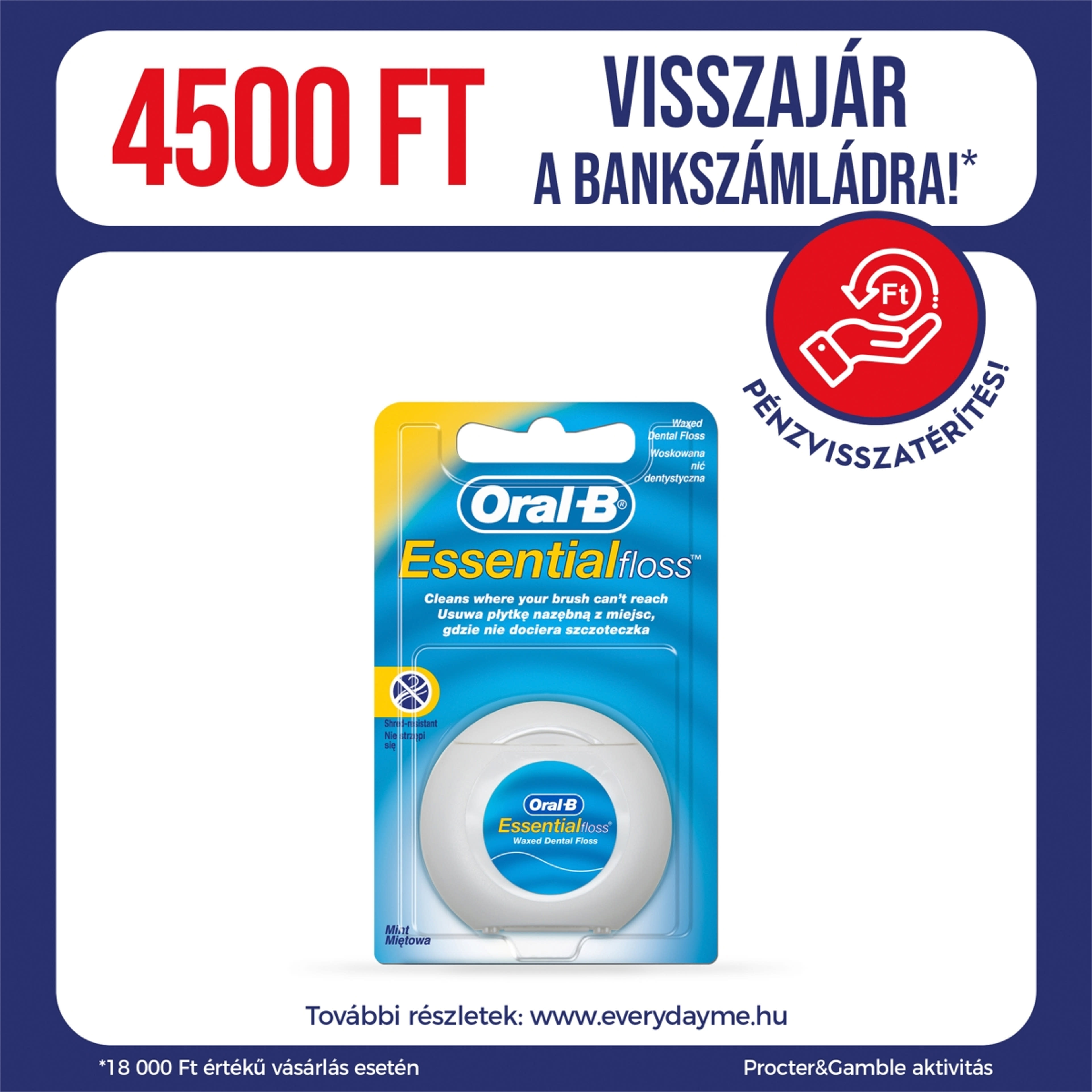 Oral-B Essential mentolos fogselyem - 50 m