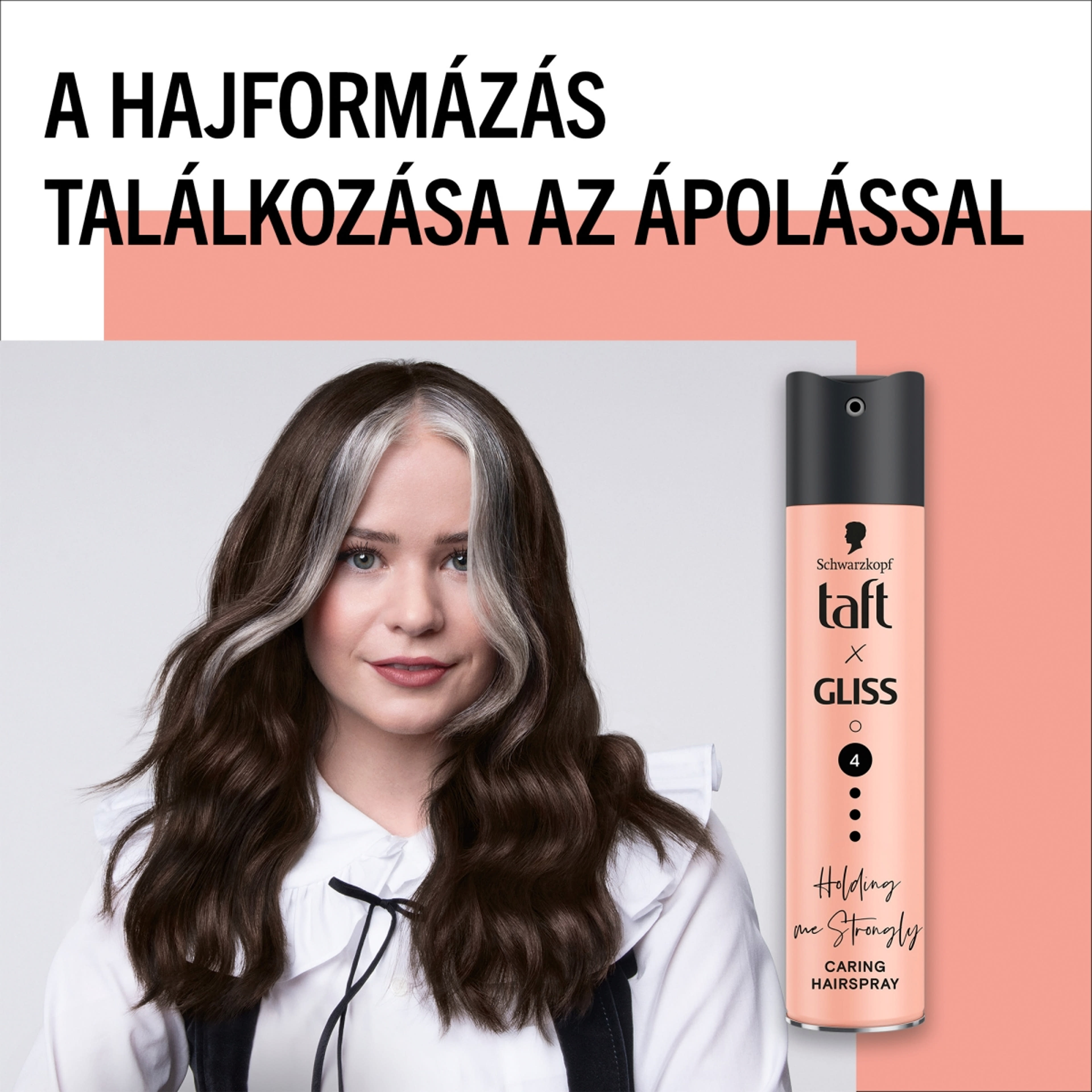 Schwarzkopf Taft x Gliss ápoló hajlakk - 250 ml-6