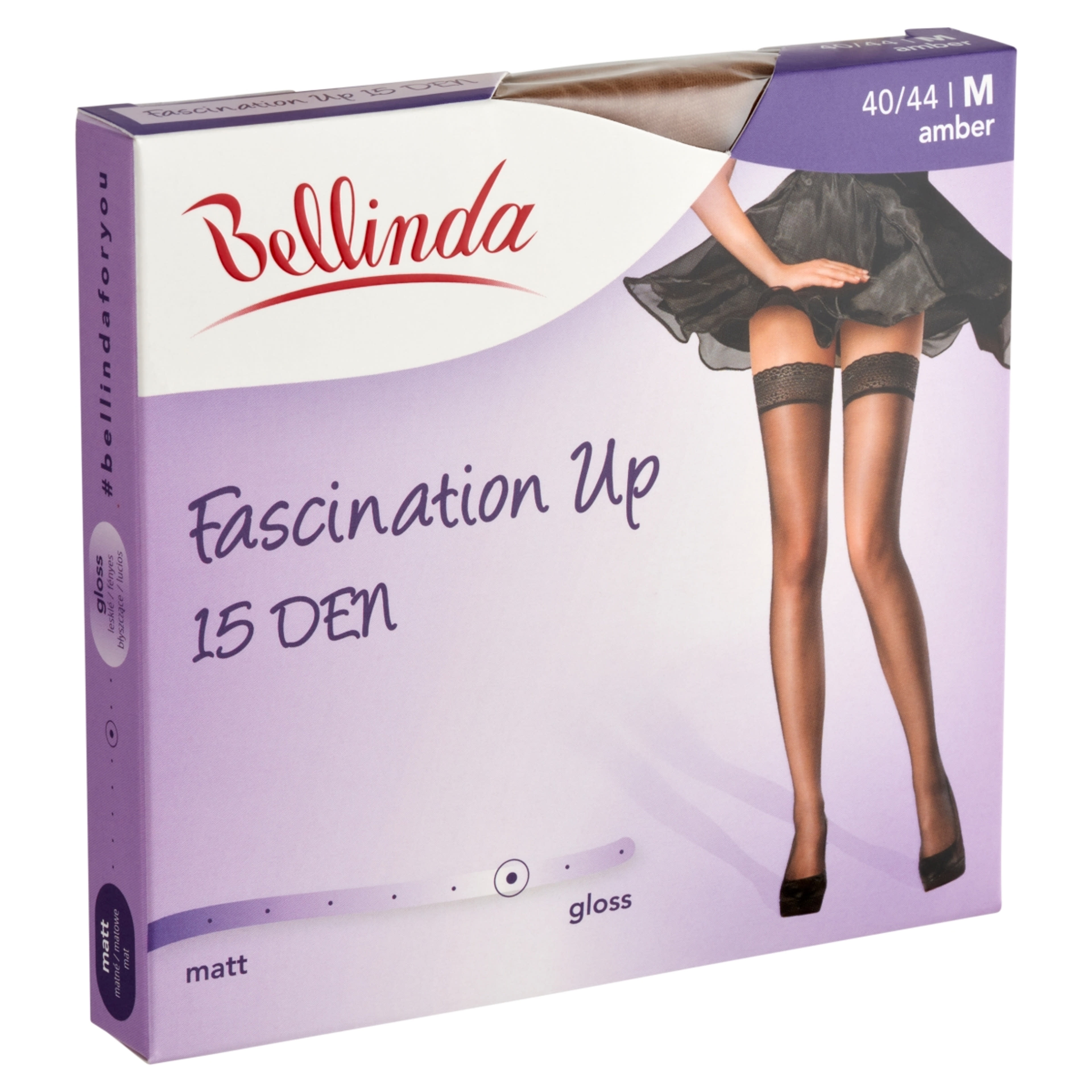 Bellinda Fascination 15 Den Amber M Combfix - 1 db-2