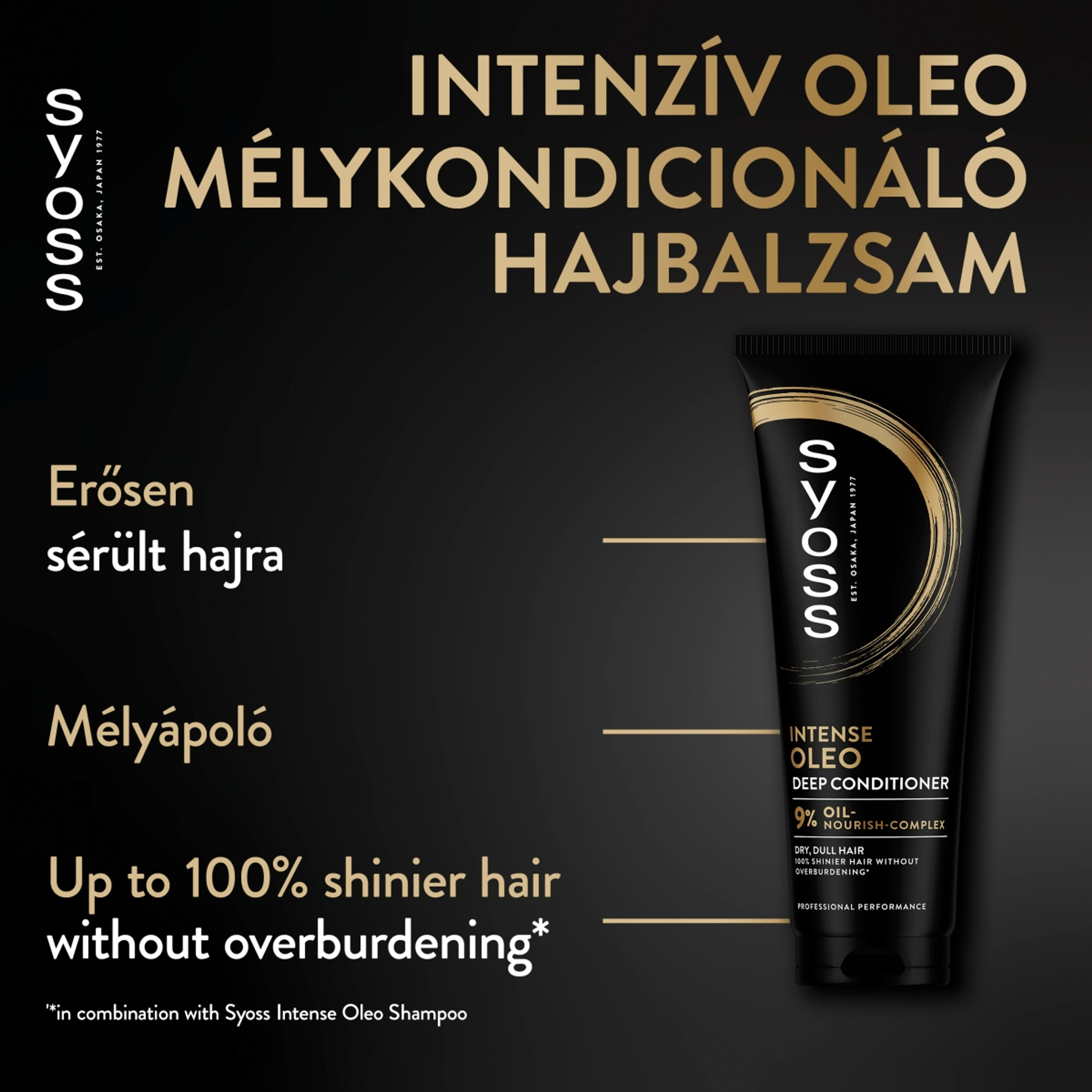 Syoss Oleo Intense intenzív hajbalzsam - 250 ml-2