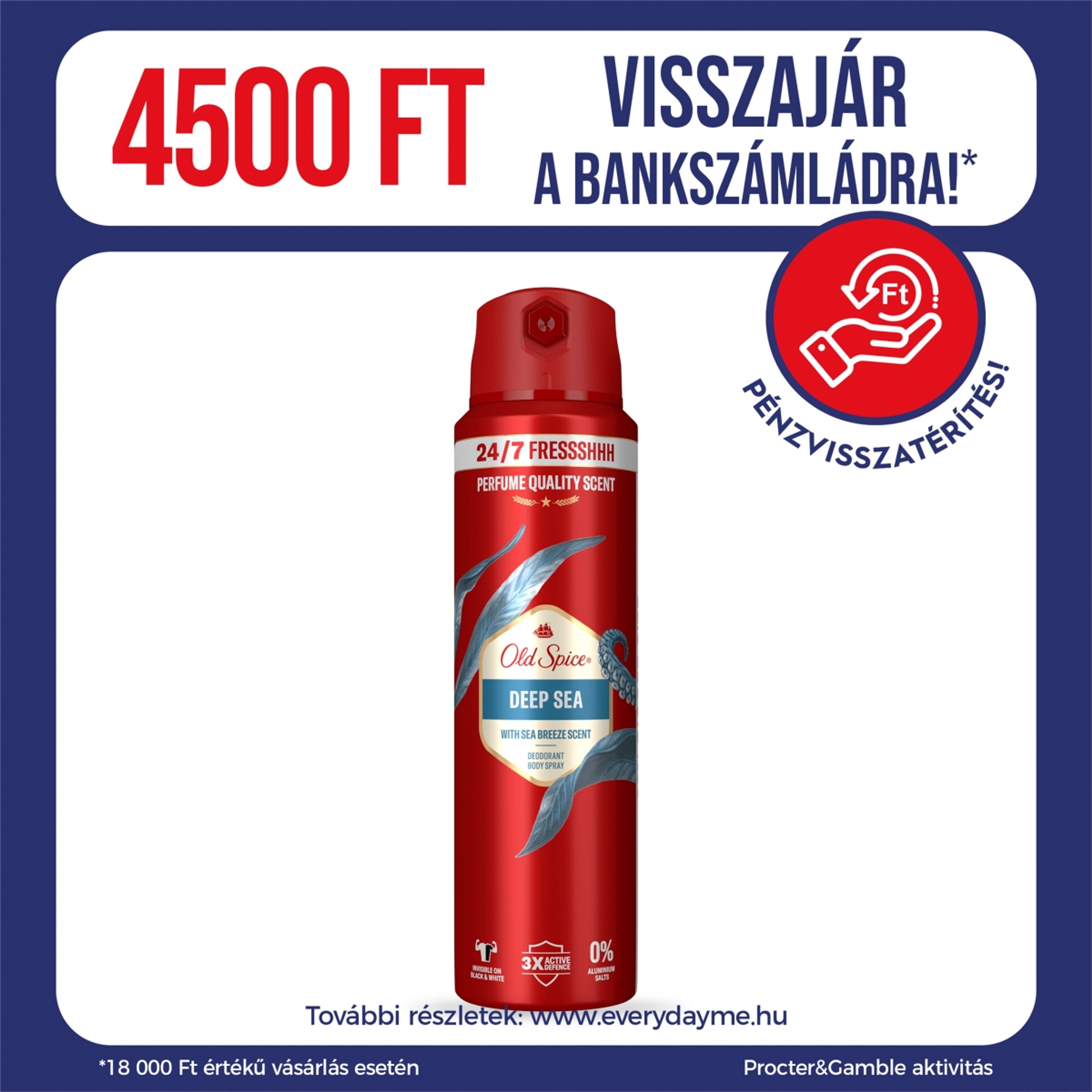Old Spice Deep Sea dezodor spray férfiaknak - 200 ml-1