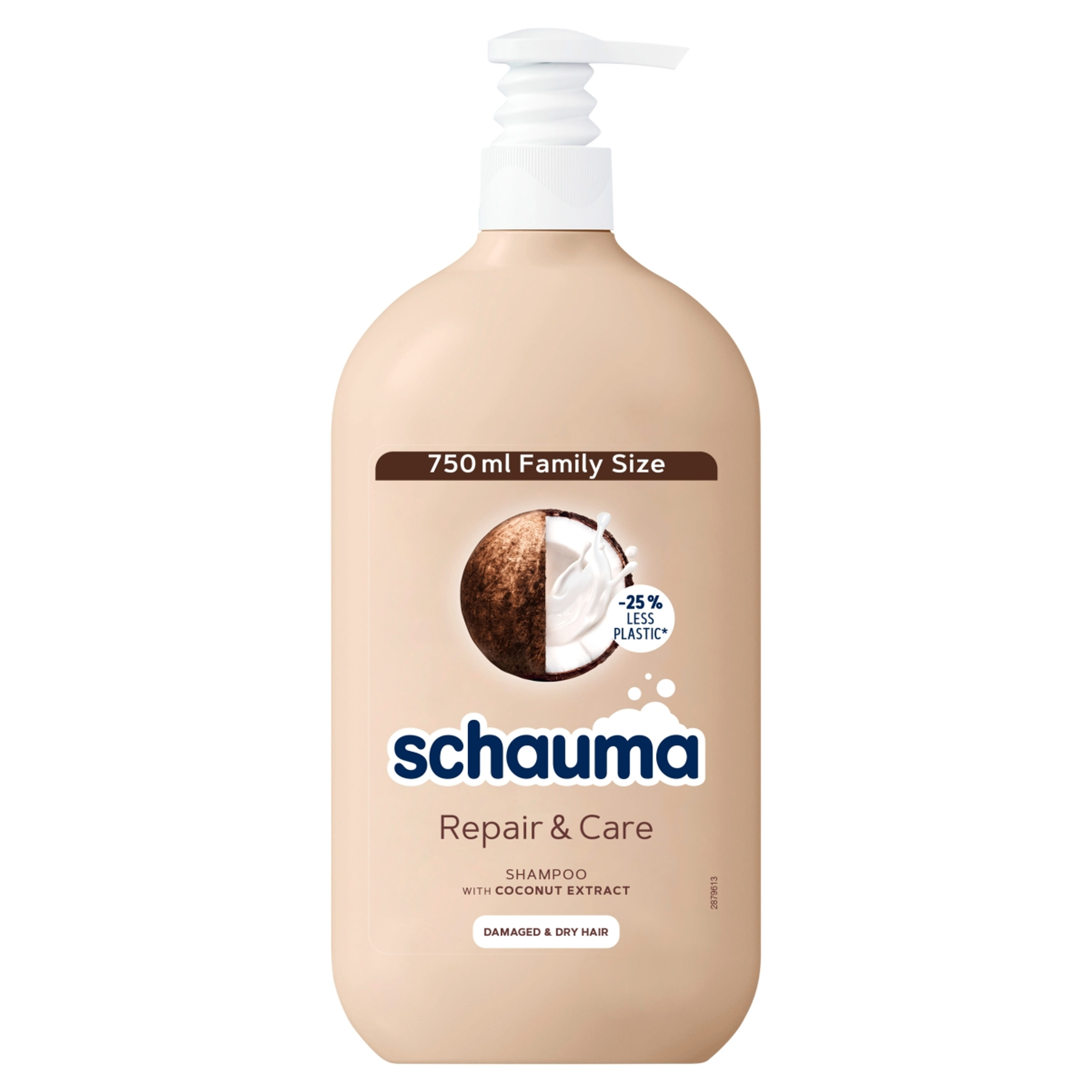 Schauma Regeneráló & Ápoló sampon kókusz kivonattal - 750 ml-2