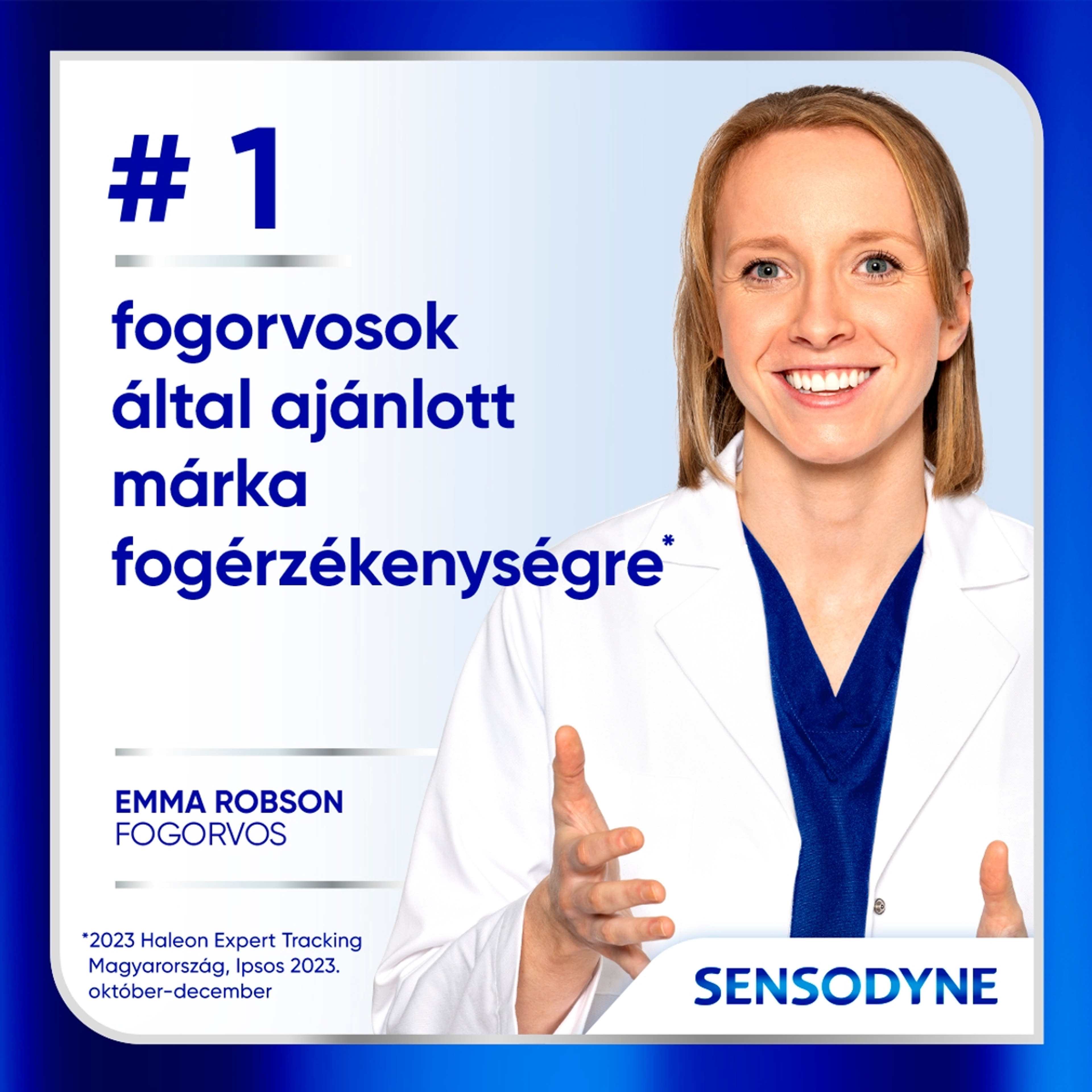 Sensodyne Clinical Repair Active Clean fluoridos fogkrém - 75 ml-8