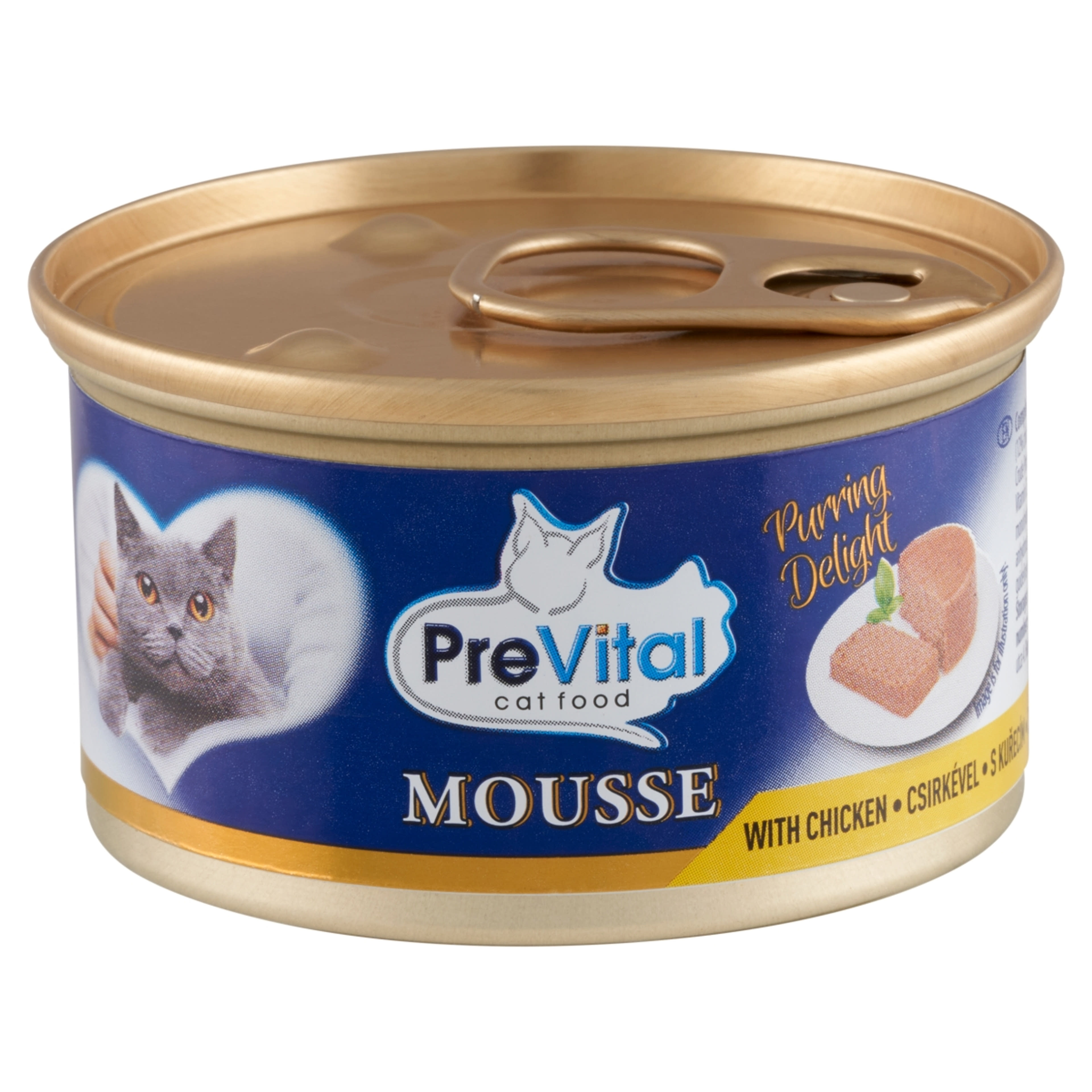 Prevital konzerv mousse csirkével macskáknak - 85 g-2