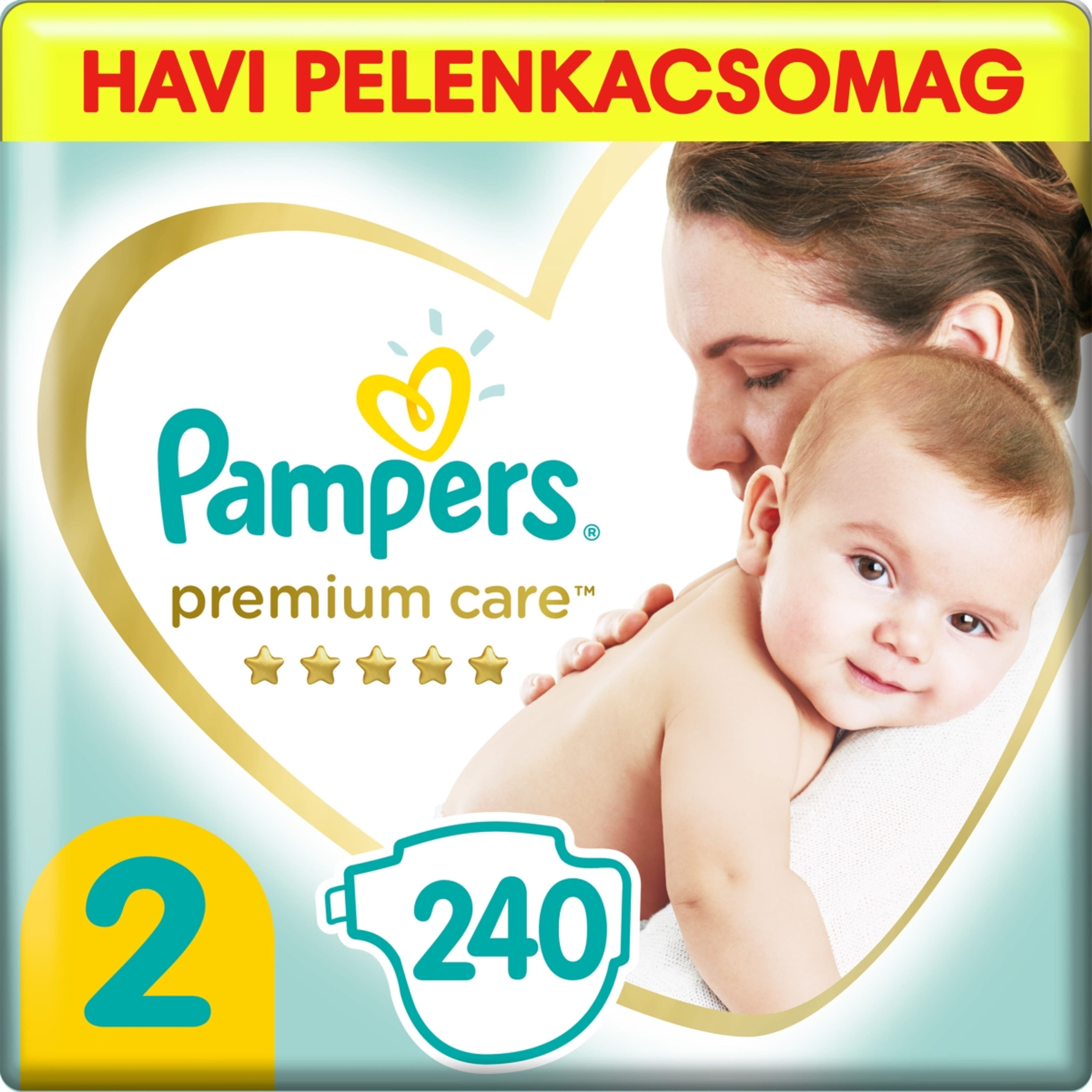 Pampers Premium Care monthly pack 2-es 3-6 kg - 240 db-10