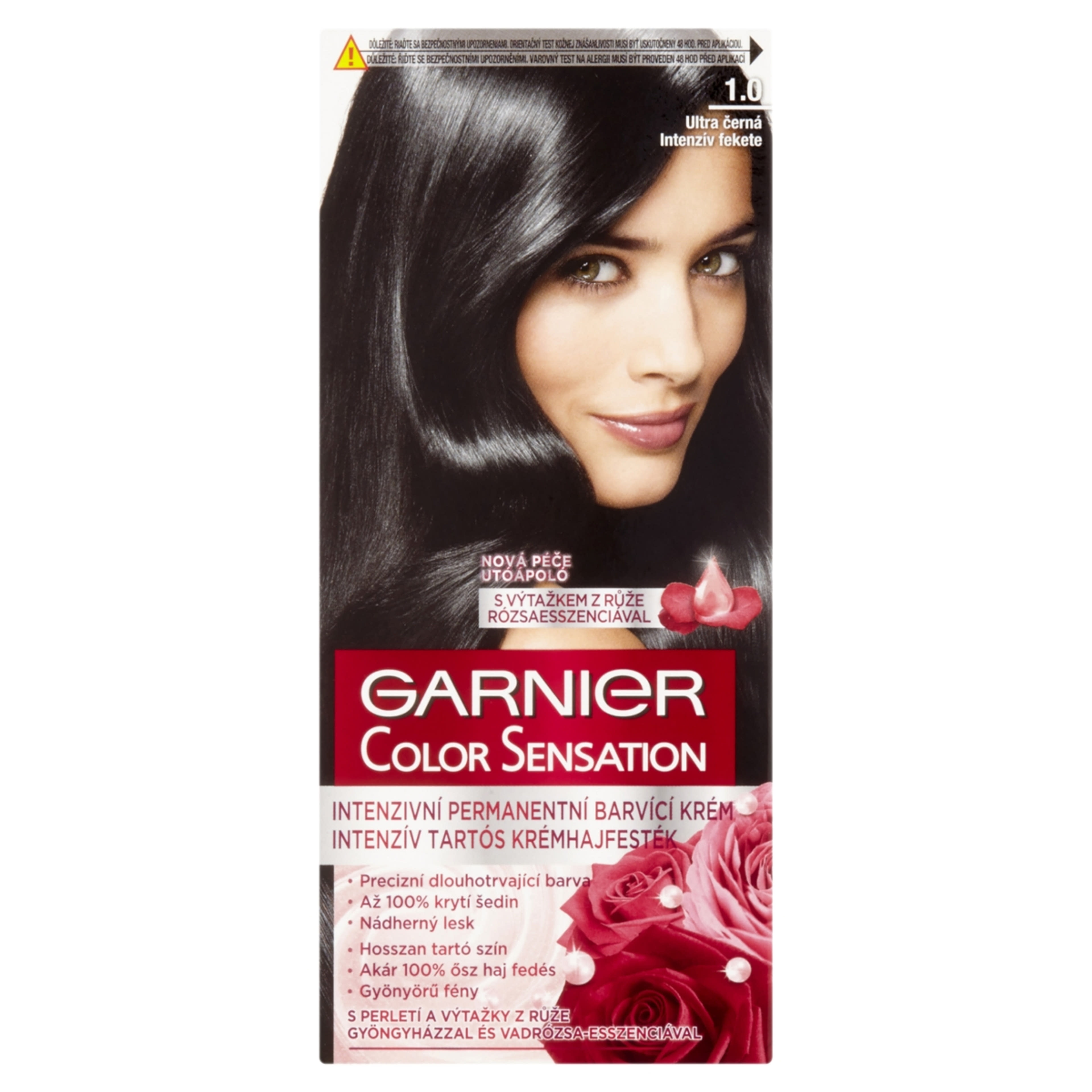 Garnier Color Sensation hajfesték 1 Intenzív feket - 1 db