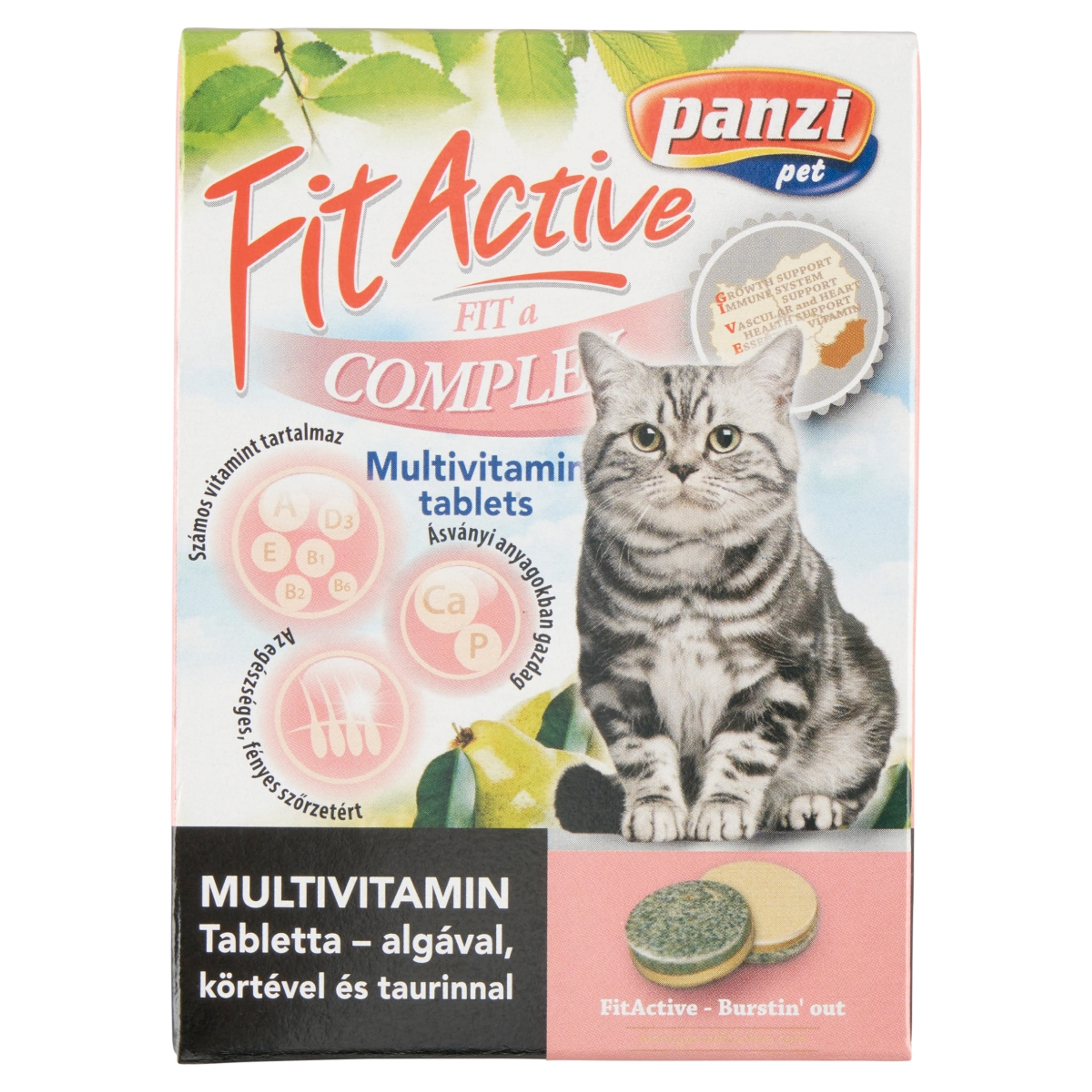 FitActive Fit a Complex multivitamin tabletta macskáknak - 60 db