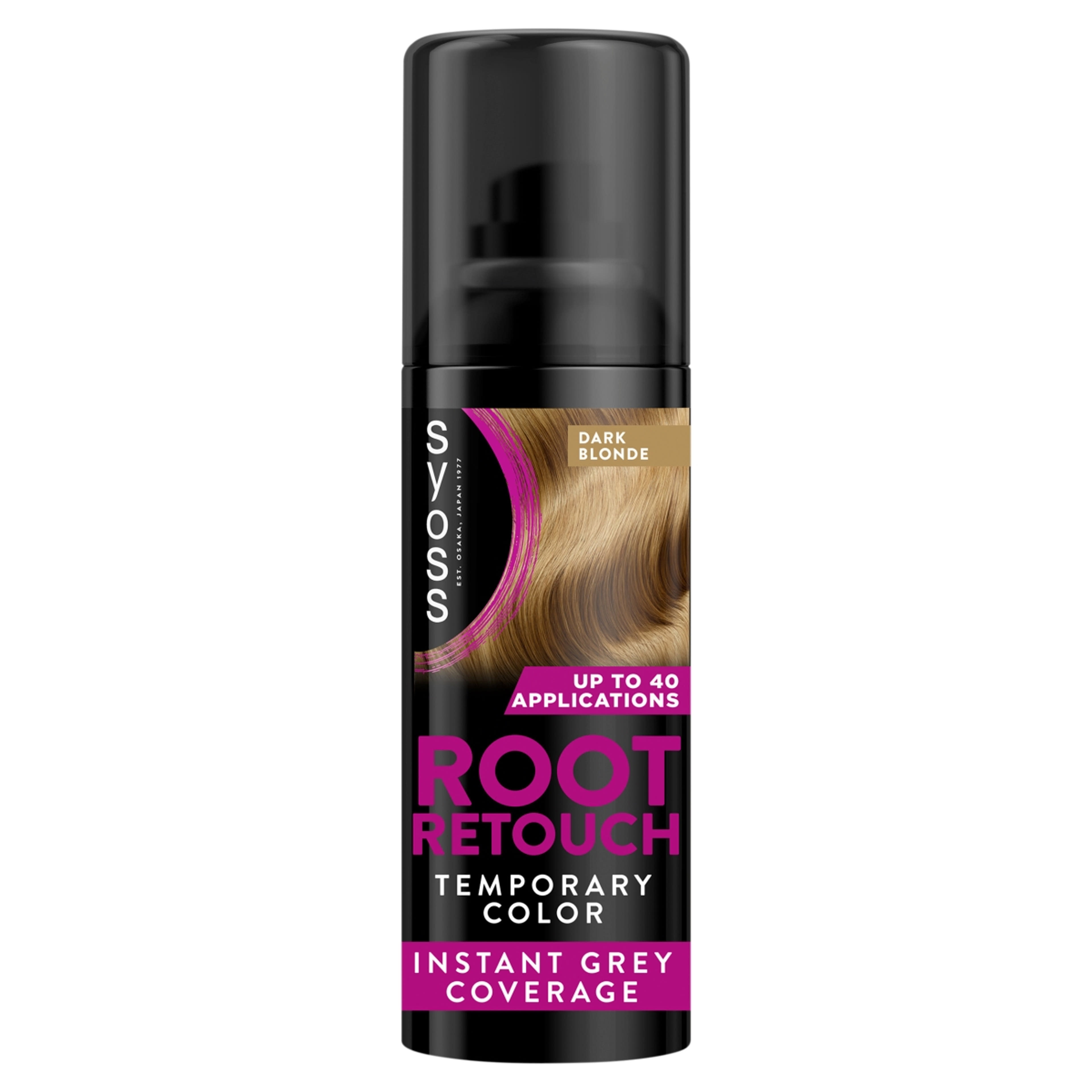 Syoss Root Retoucher Lenövést Elfedő hajszínező spray sötétszőke - 120 ml