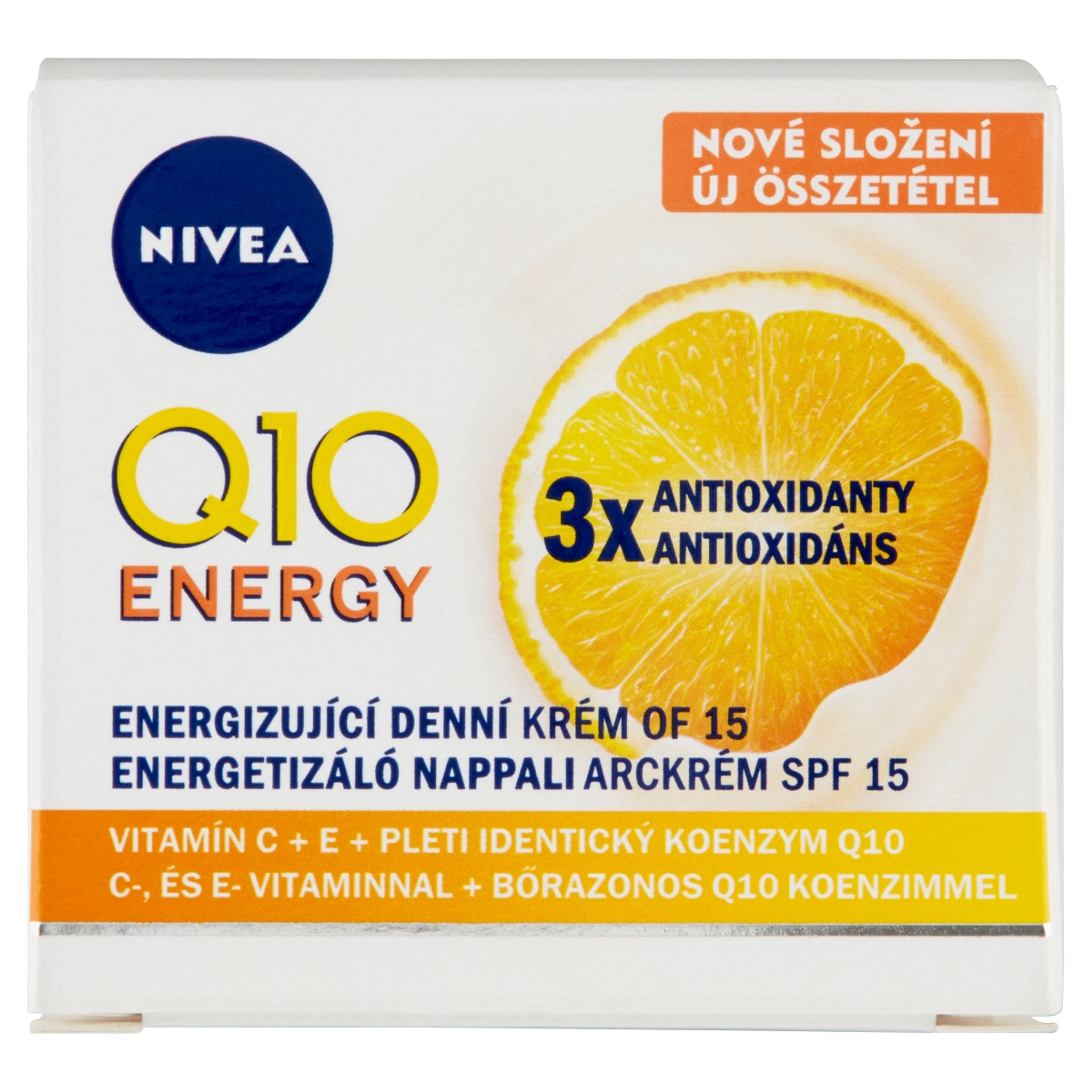 Nivea Q10 Energy ránctalanító nappali arckrém - 50 ml