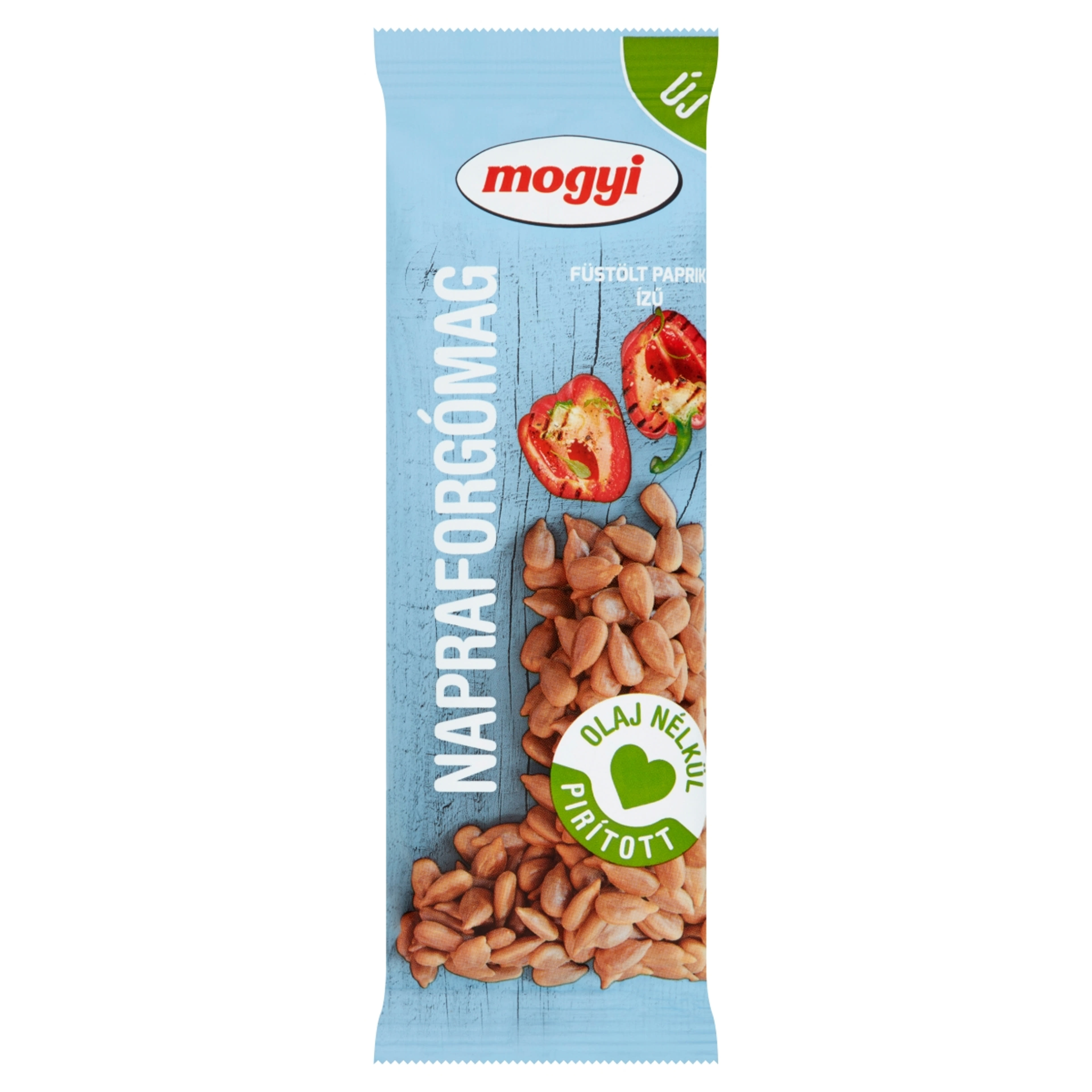Mogyi hántolt, pirított napraforgómag füstölt paprikás - 80 g-1