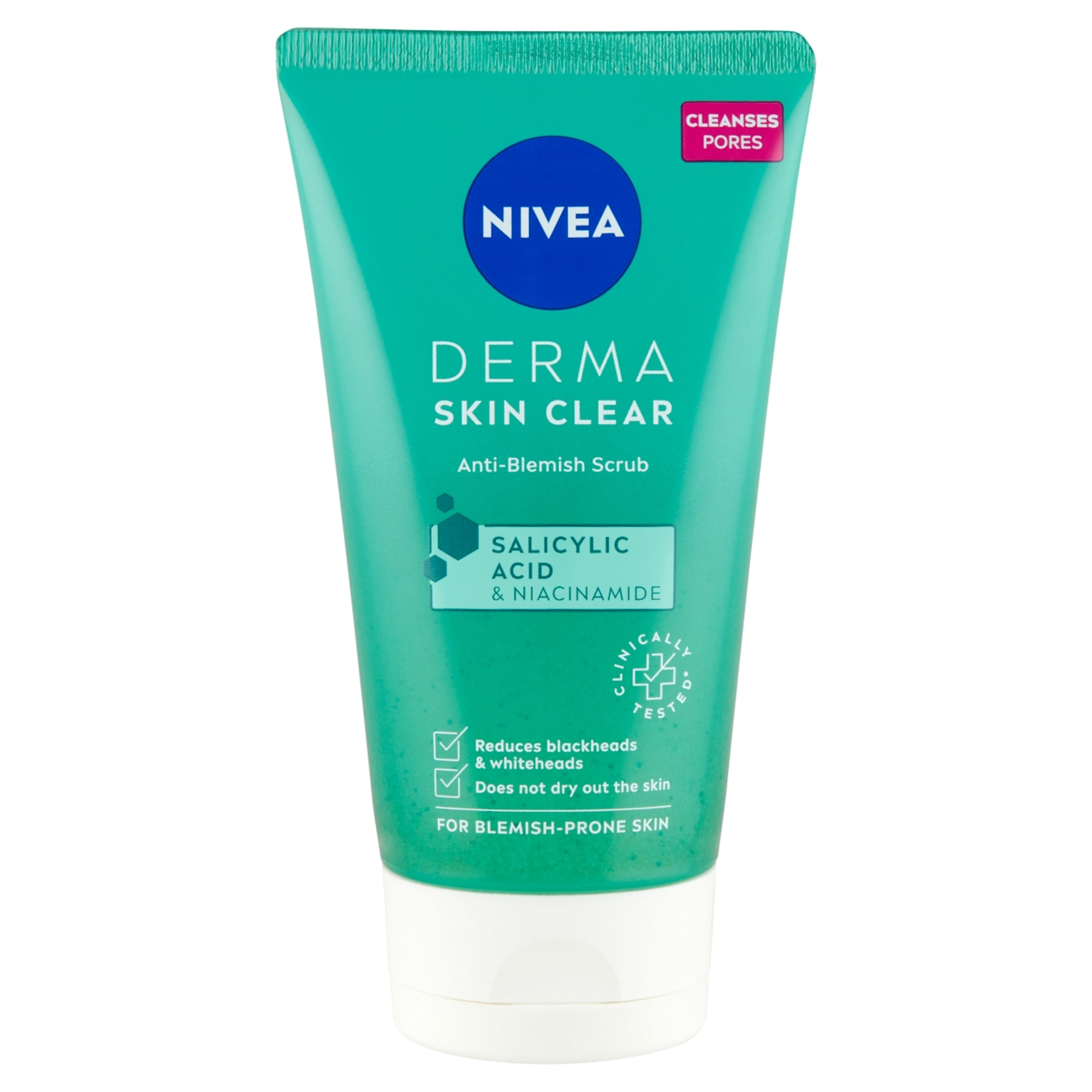 Nivea Derma Skin Clear tisztító hatású bőrradír - 150 ml-2