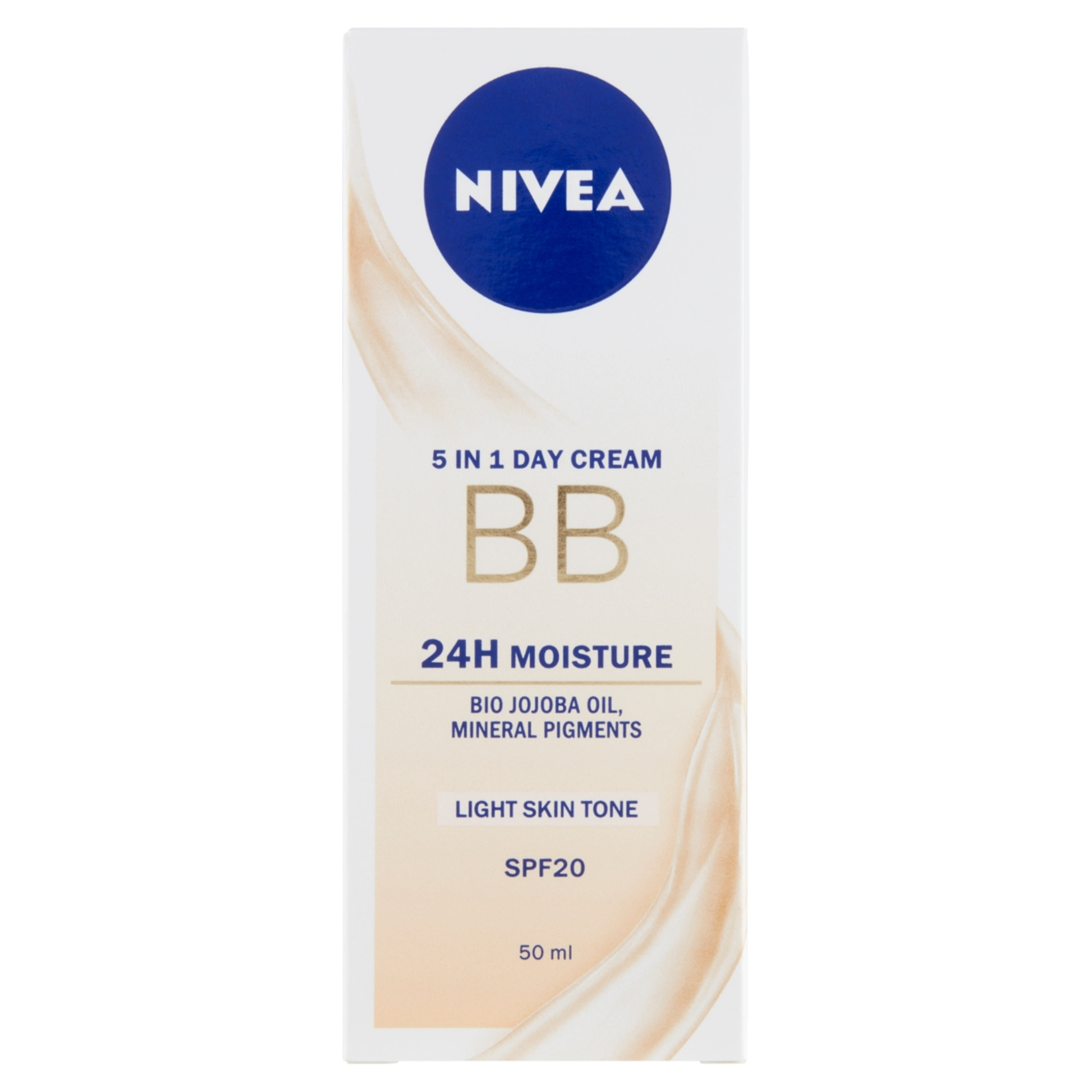 Nivea BB Cream hidratáló arckrém világos borre - 50 ml