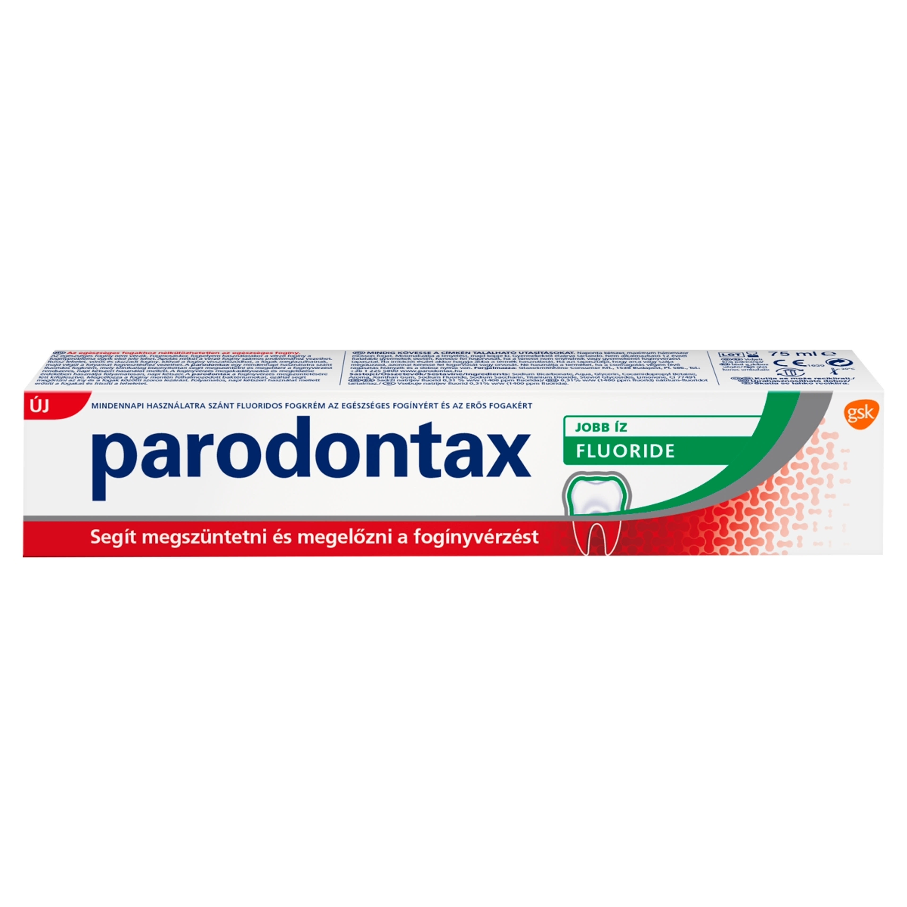 Parodontax Flouride fogkrém - 75 ml-1