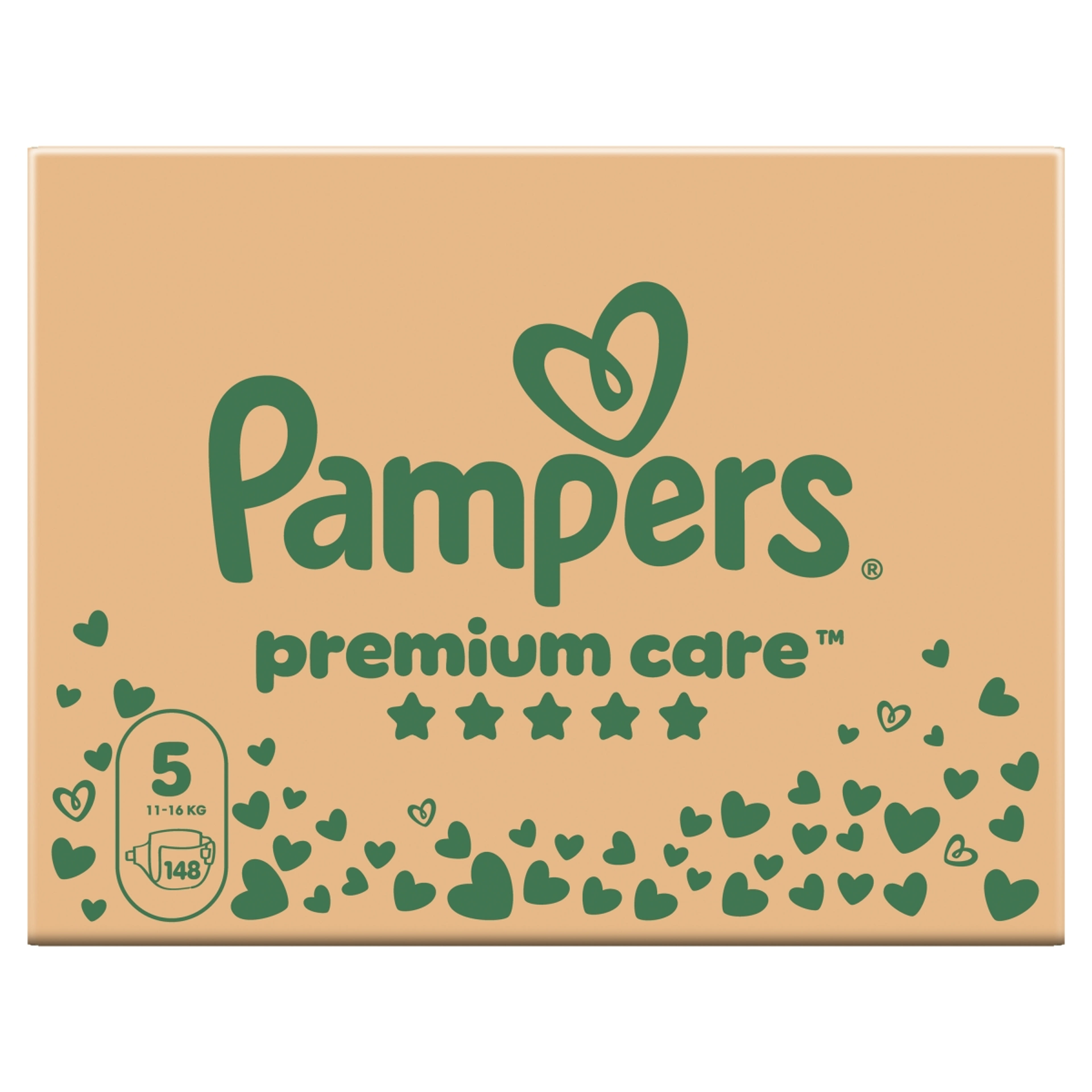 Pampers Premium Care pelenka, 5-ös méret 11 - 16 kg - 148 db-3