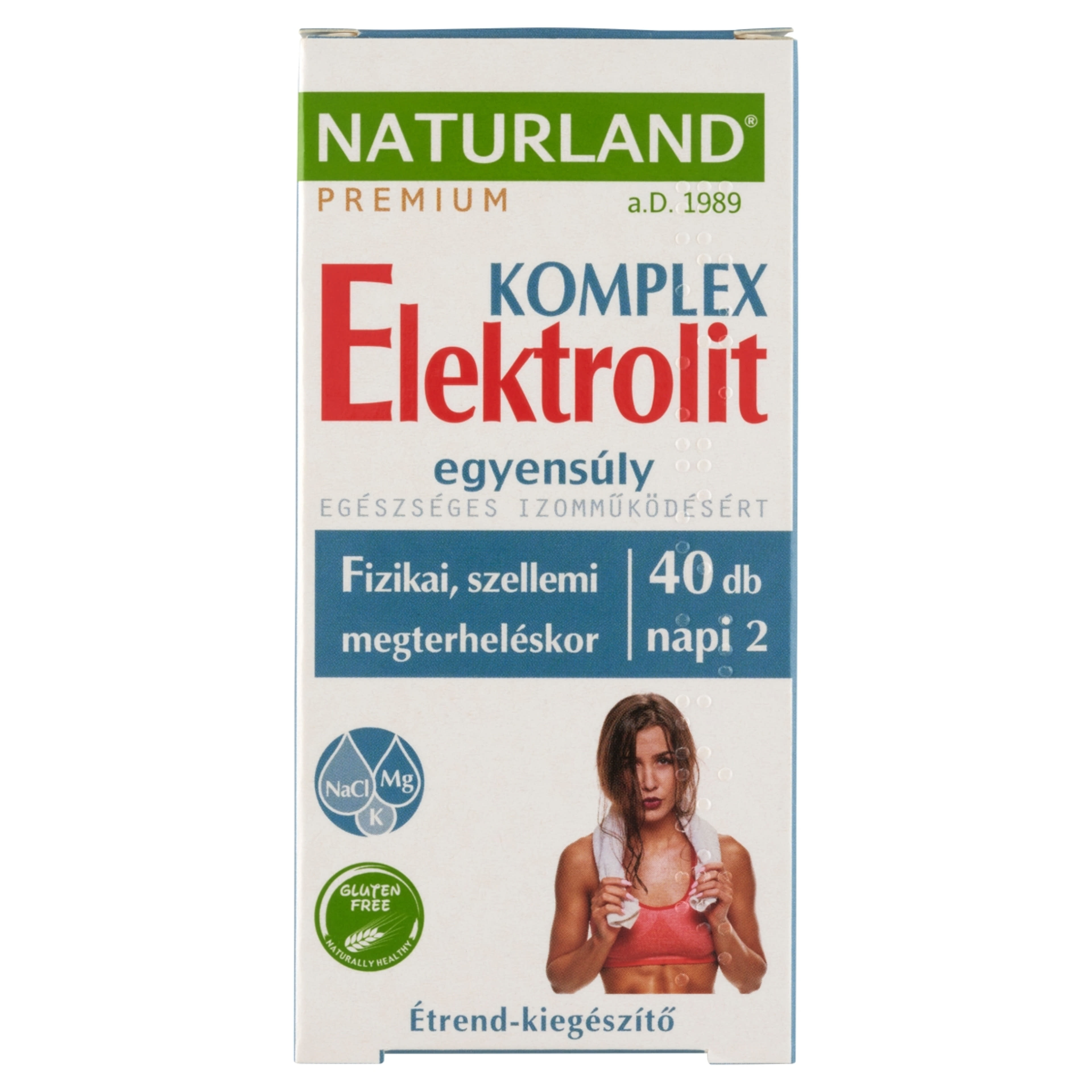 Naturland Elektrolit egyensúly kapszula - 40 db