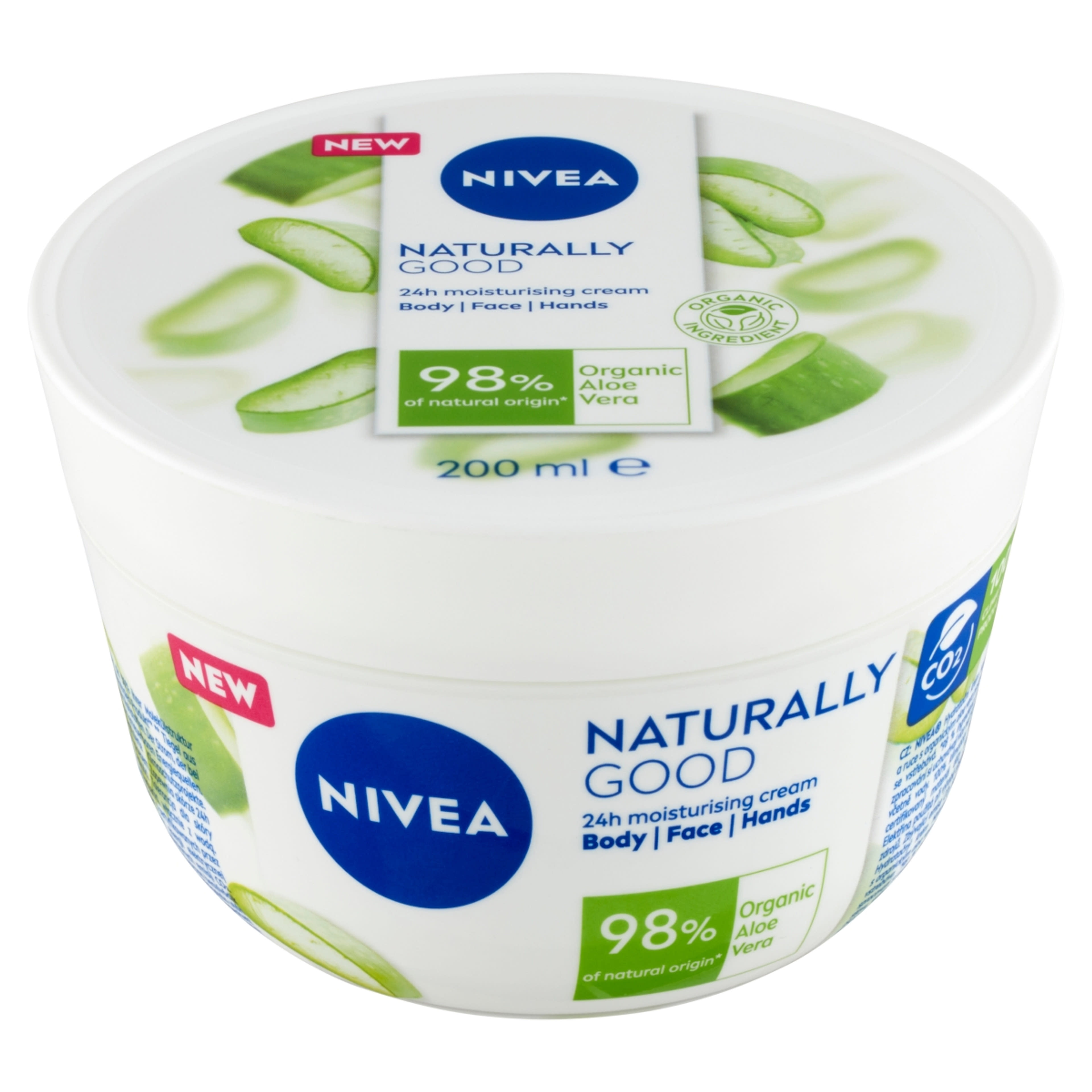 Nivea Naturally Good krém - 200 ml-2