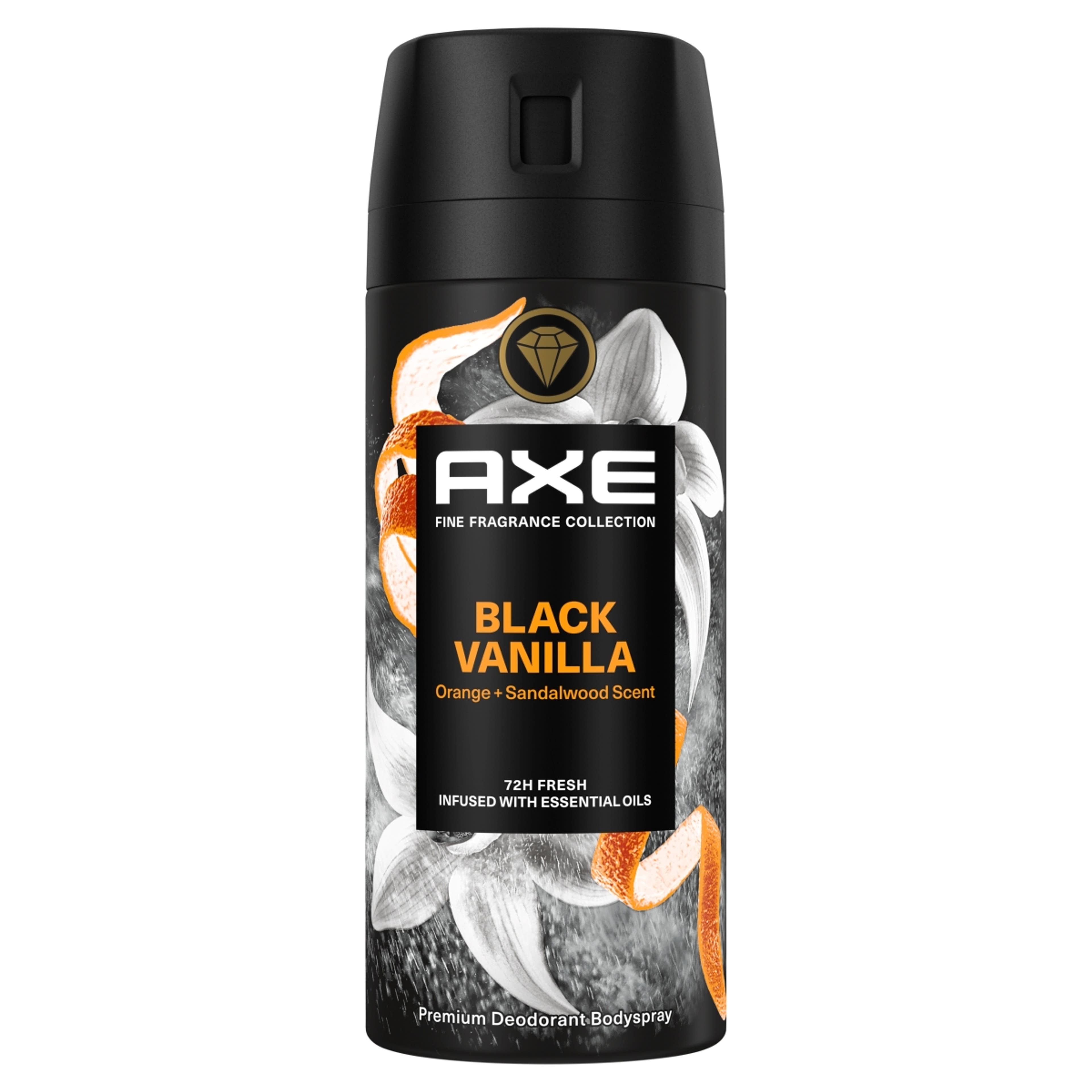 AXE Fine Fragrance Collection Black Vanilla + Orange & Sandalwood Scent dezodor - 150 ml