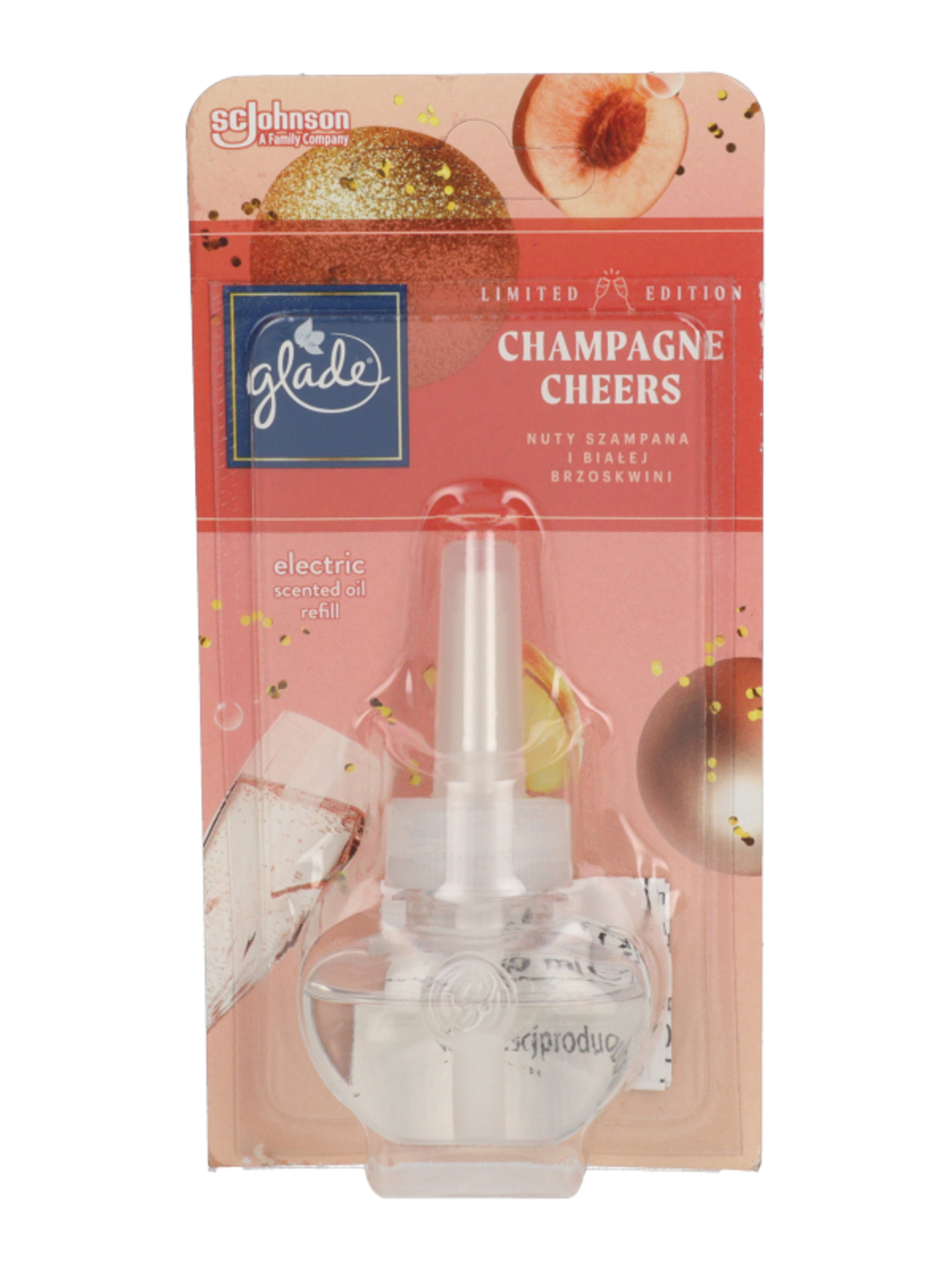 Glade Champagne Cheers elektromos légfrissítő utántöltő - 20 ml-2