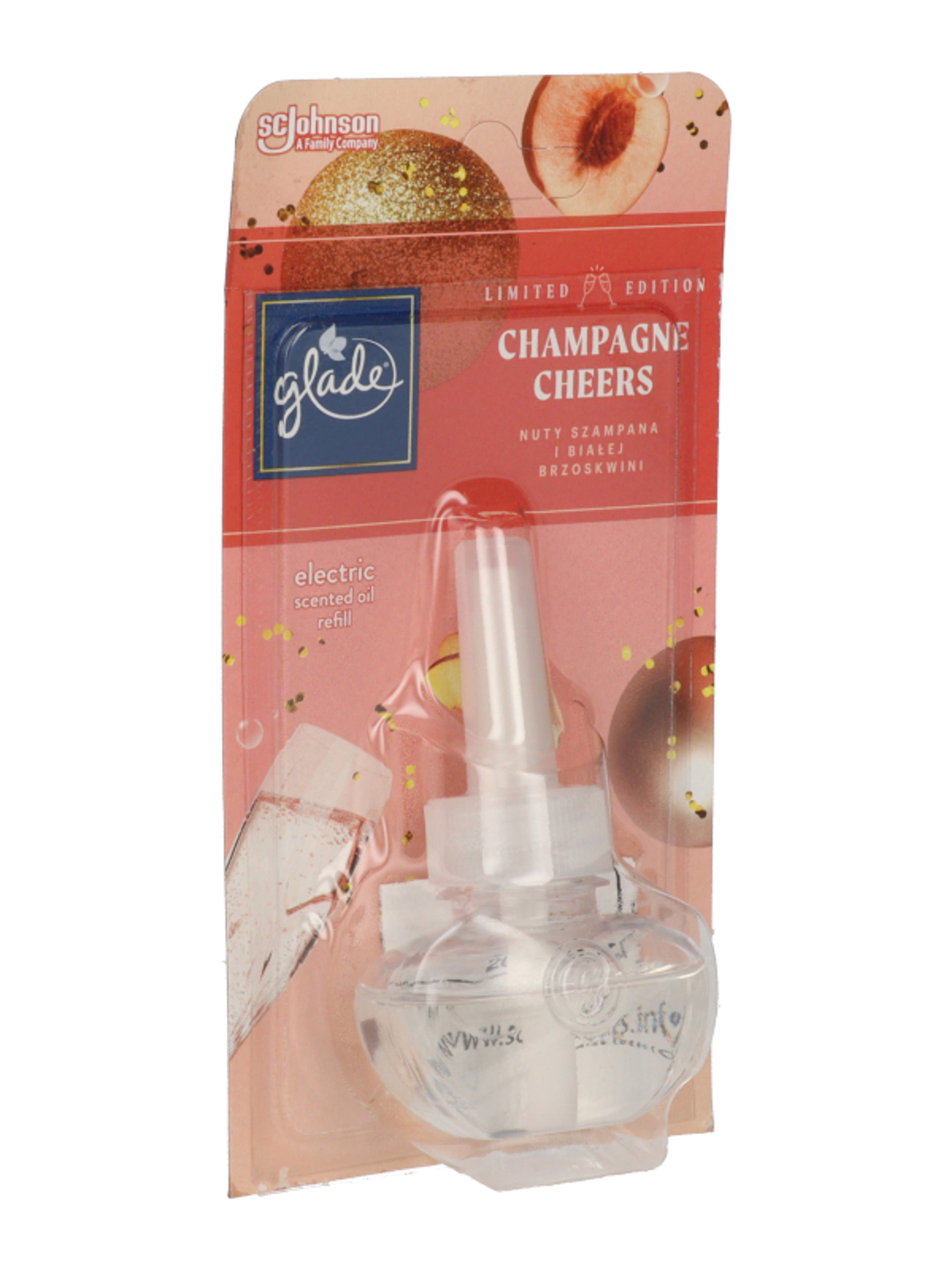 Glade Champagne Cheers elektromos légfrissítő utántöltő - 20 ml-5