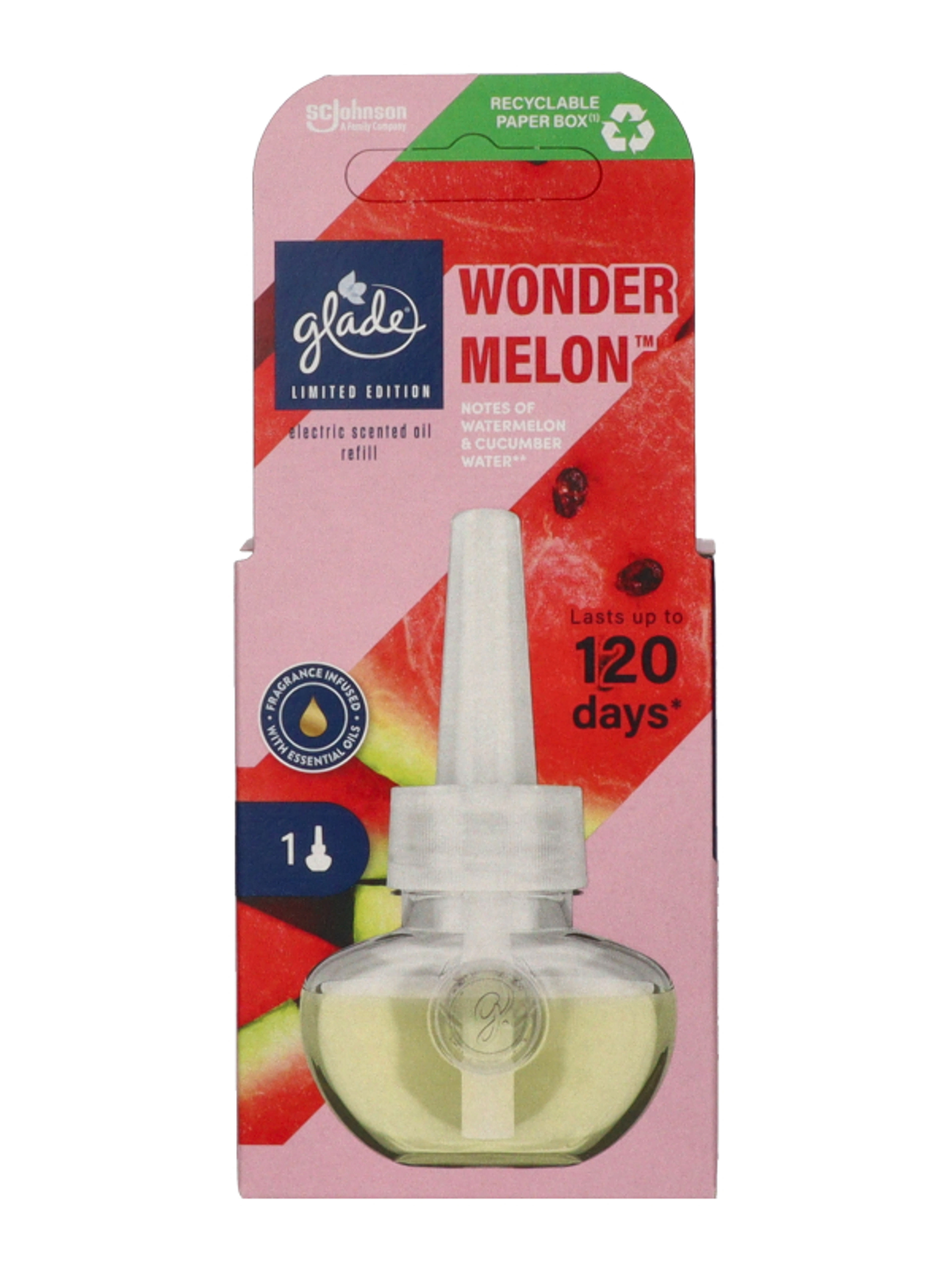 Glade Wonder Melon elektromos legfrissítő utántöltő - 20 ml-2
