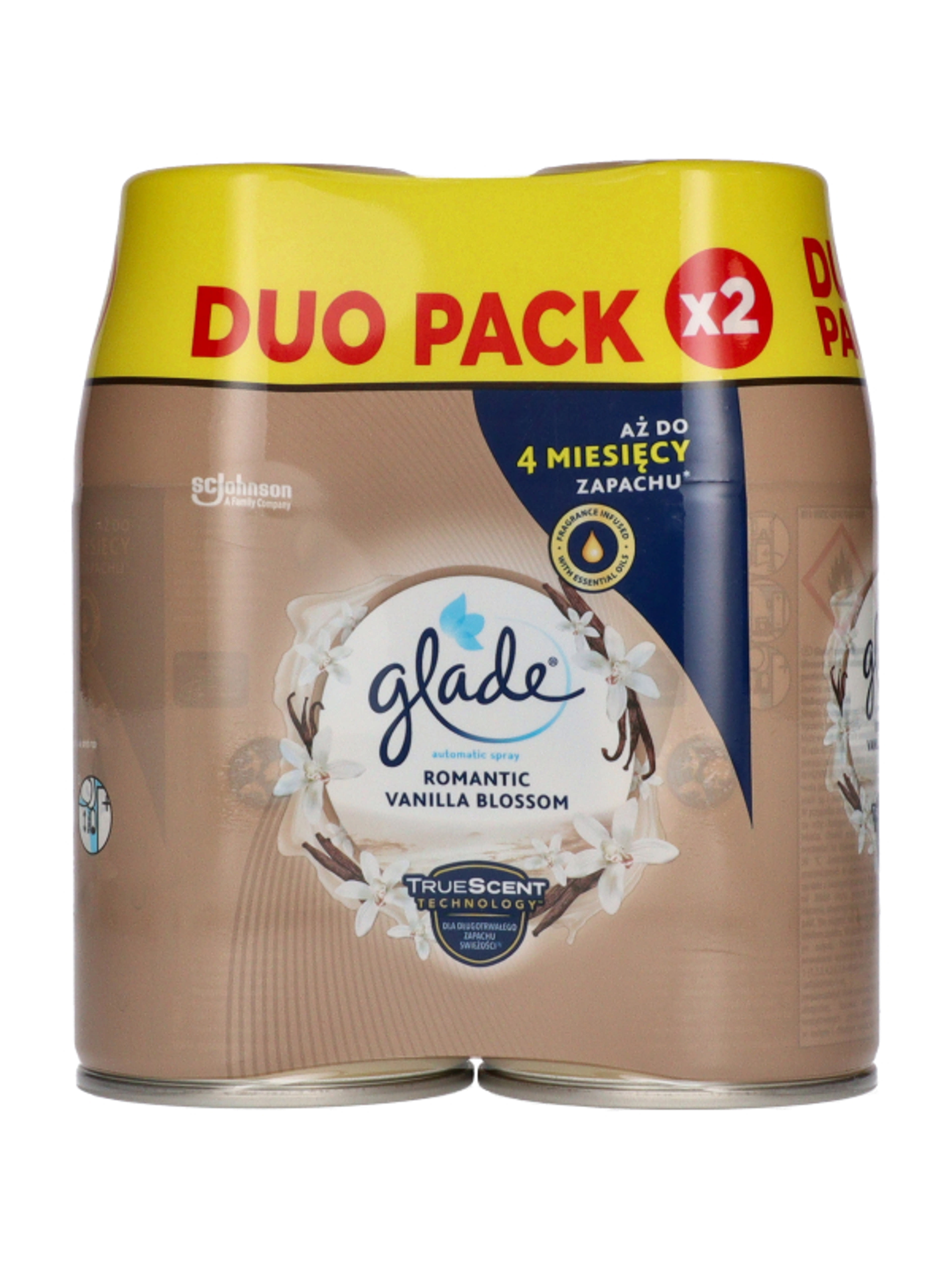 Glade Vanilia automata légfrissítő utántöltő duo pack 2x269 ml - 538 ml