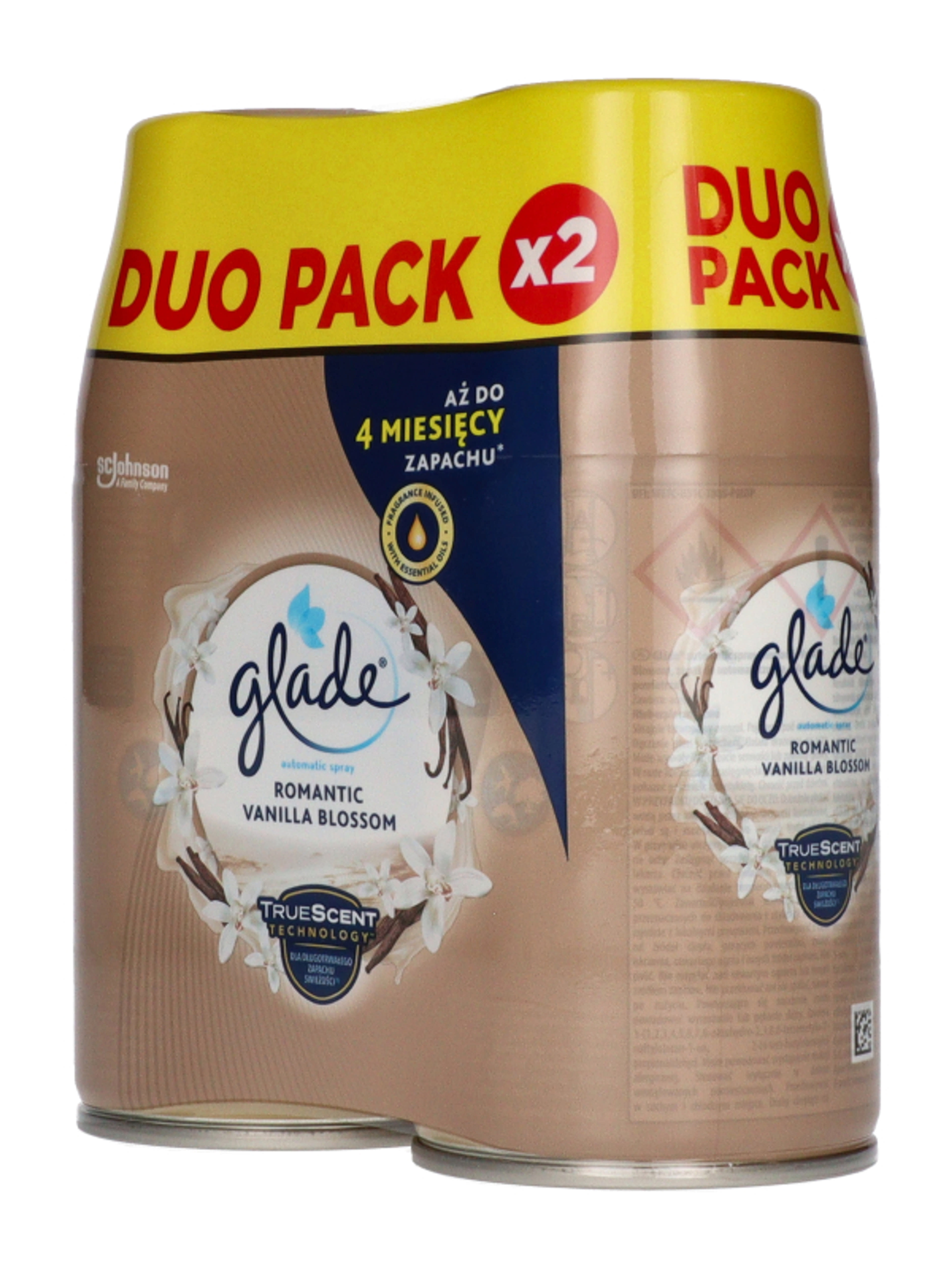 Glade Vanilia automata légfrissítő utántöltő duo pack 2x269 ml - 538 ml-2