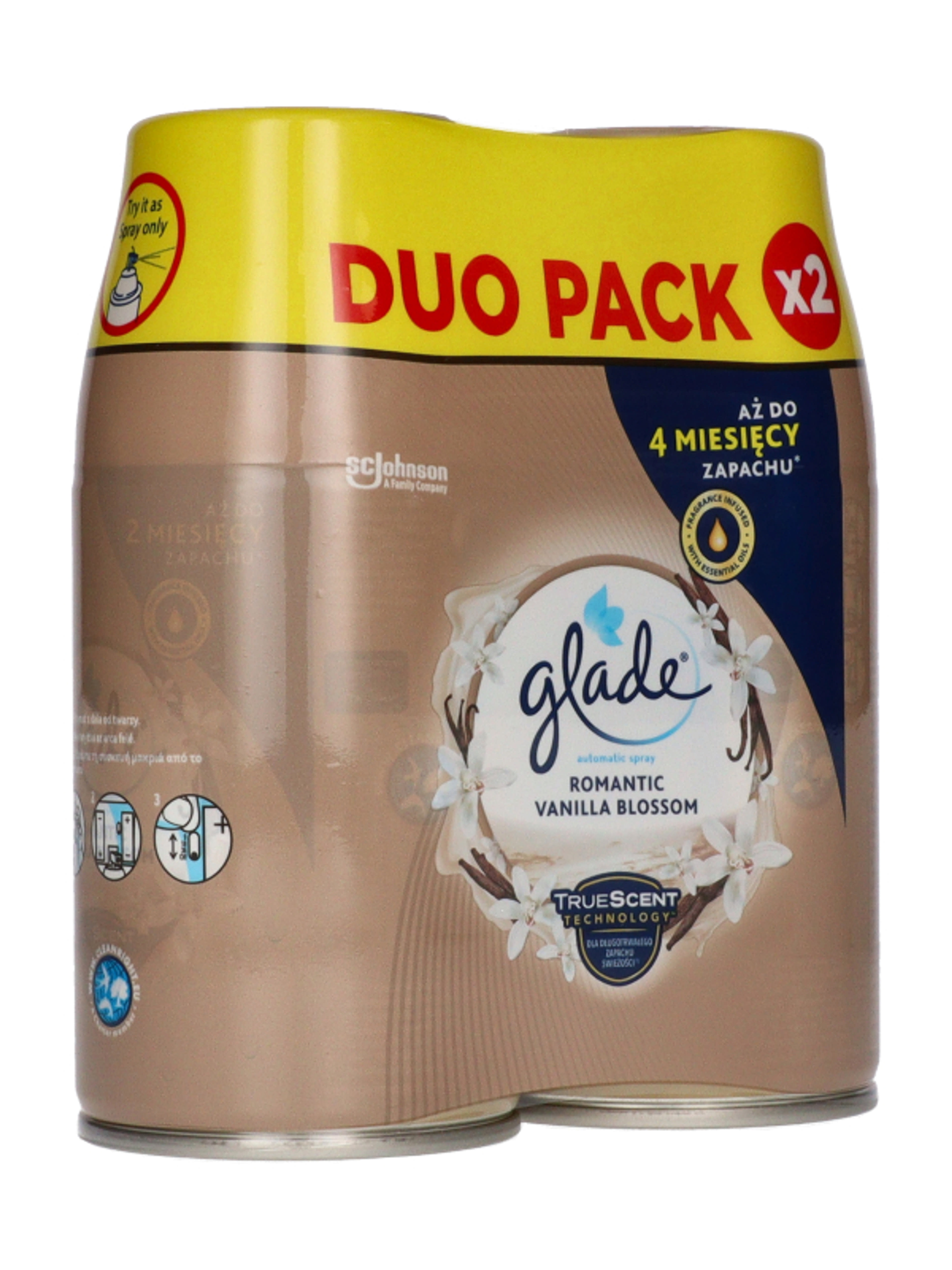 Glade Vanilia automata légfrissítő utántöltő duo pack 2x269 ml - 538 ml-4