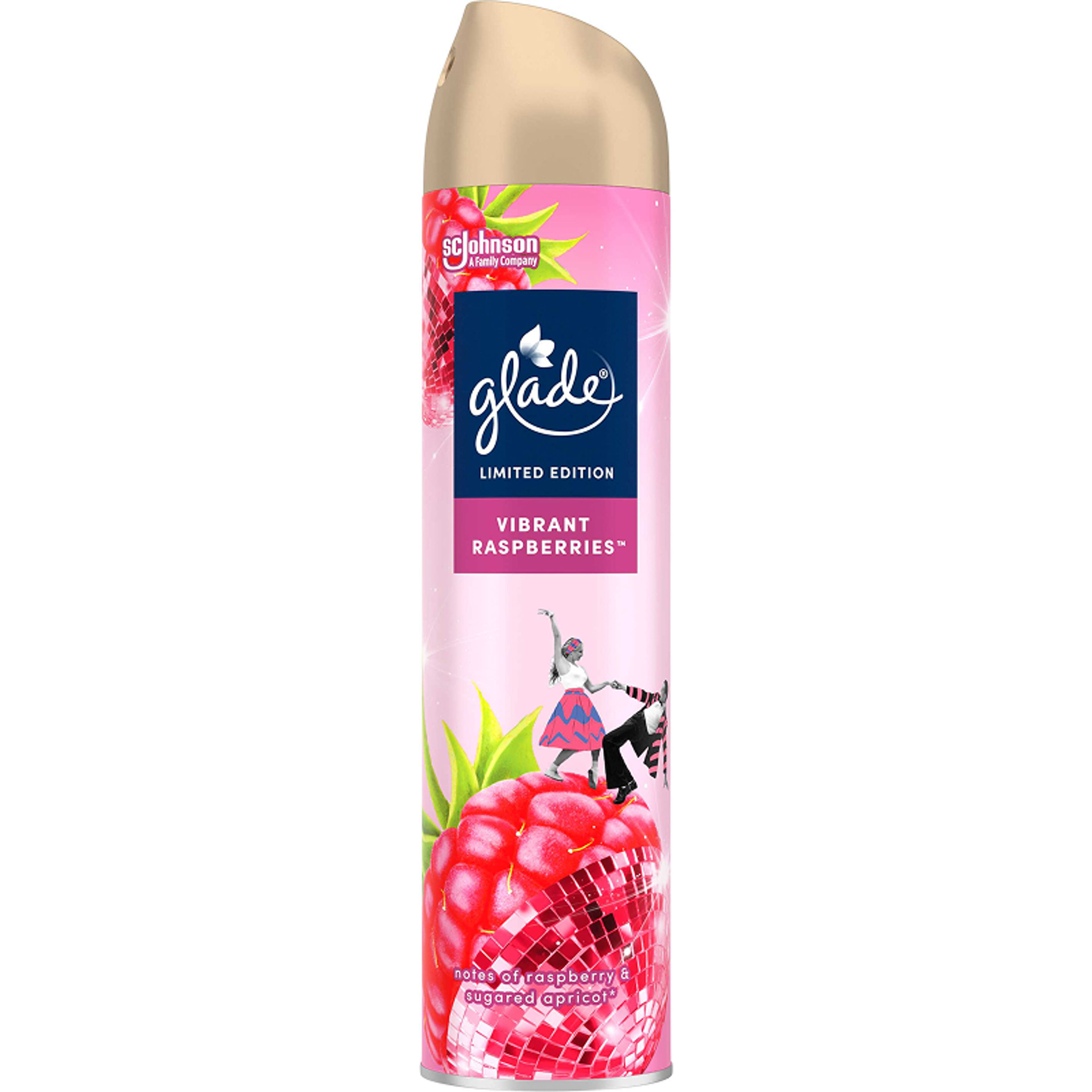 Glade Vibrant Raspberries légfrissítő aeroszol - 300 ml-2