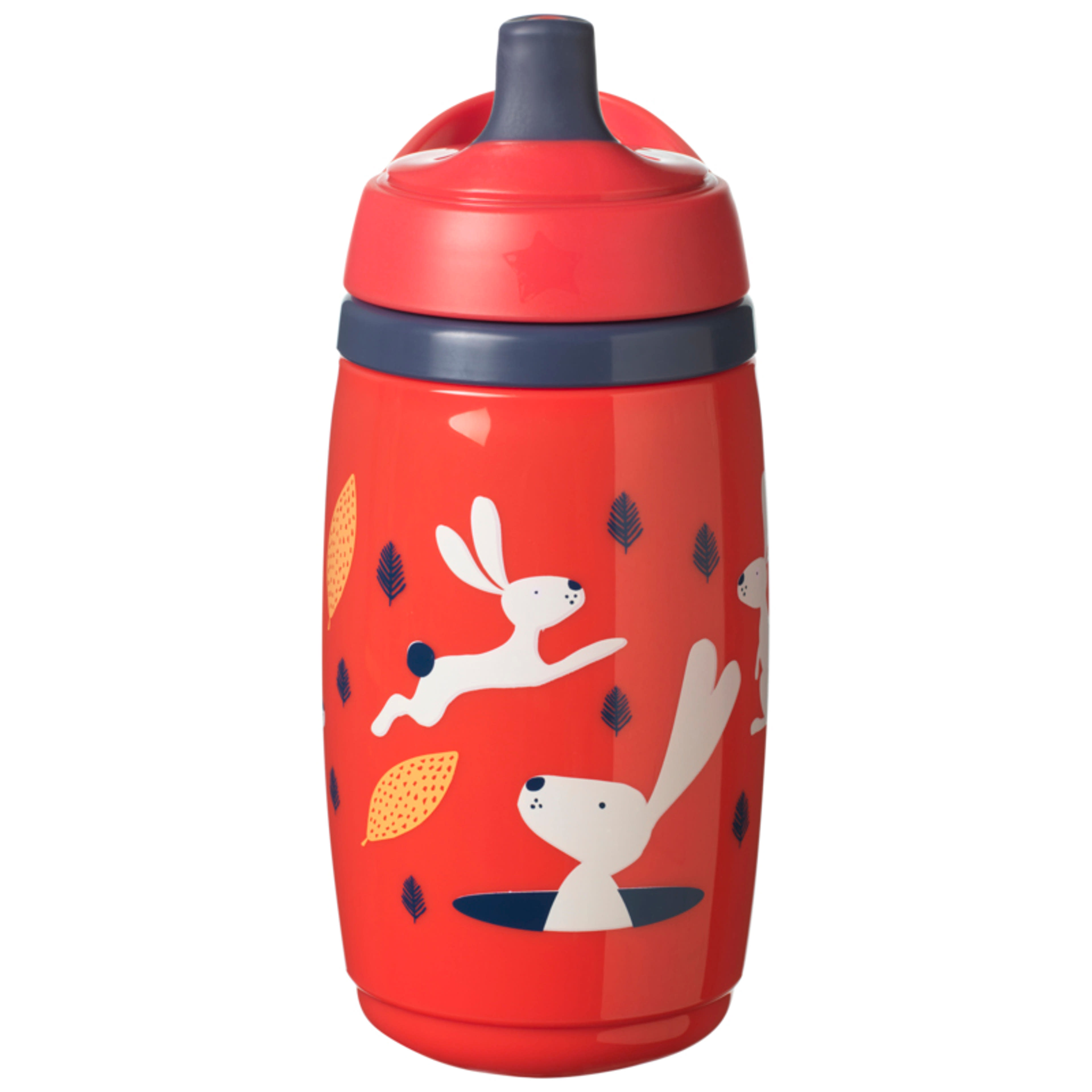 Tommee Tippee Superstar Sport termosz ivópohár, 12 hónapos kortól, piros, 266 ml - 1 db-1