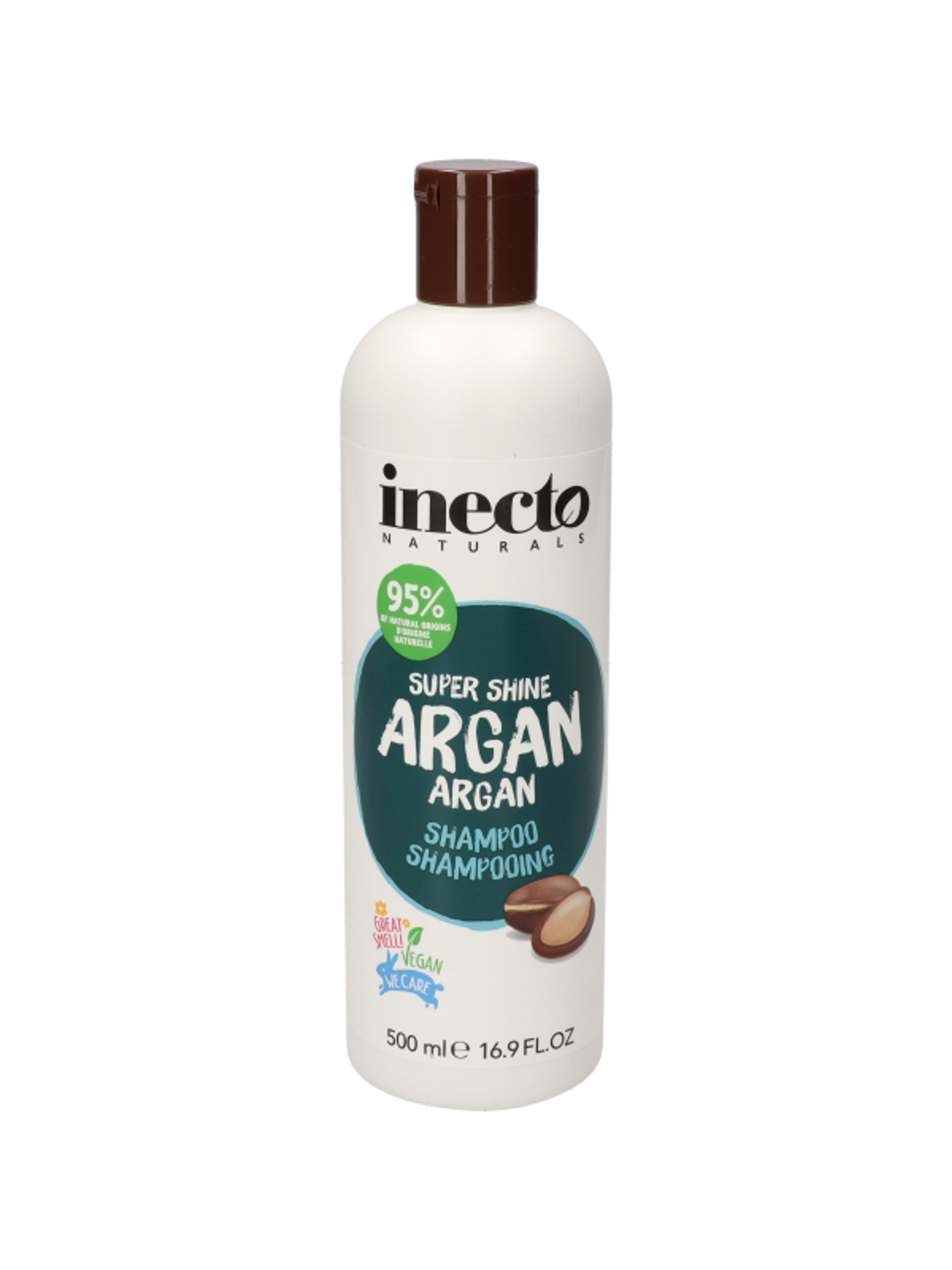Inecto Super Shine Argan Hidratáló sampon - 500 ml