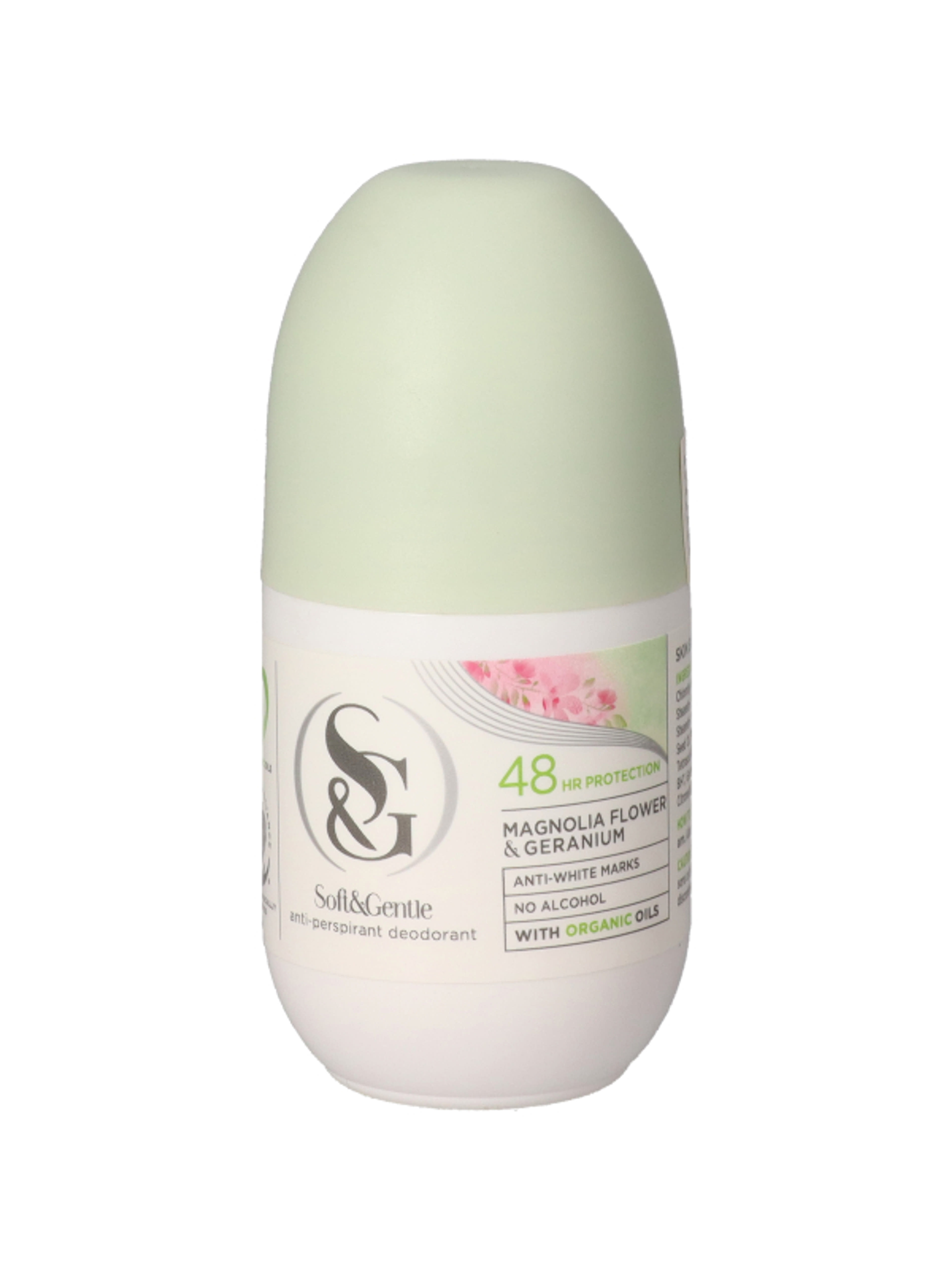 Soft&Gentle Skin Protect golyós dezodor, mangólia és geránium - 50 ml-1