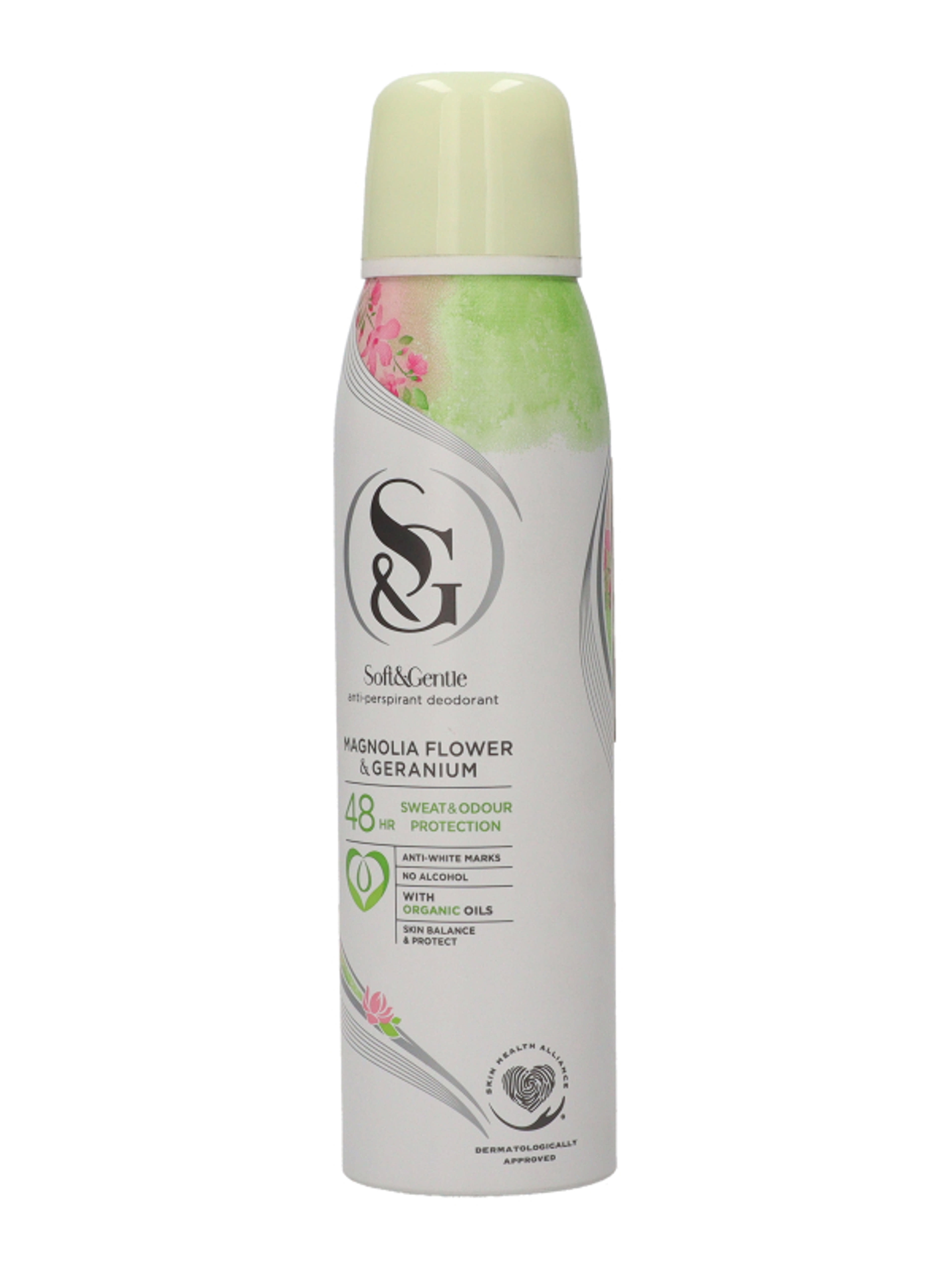 Soft&Gentle Skin Protect dezodor, magnólia és geránium - 150 ml-3