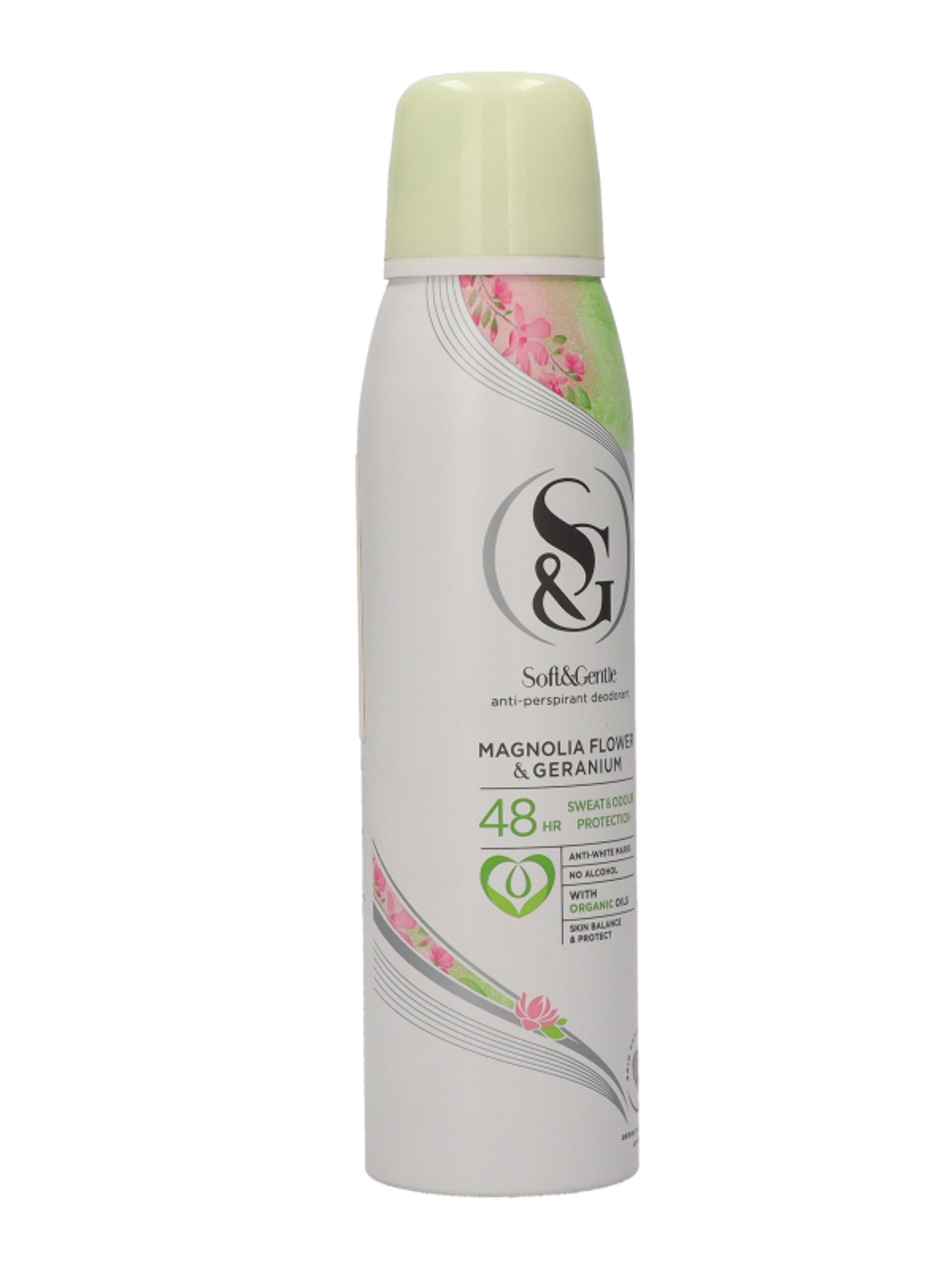 Soft&Gentle Skin Protect dezodor, magnólia és geránium - 150 ml-5
