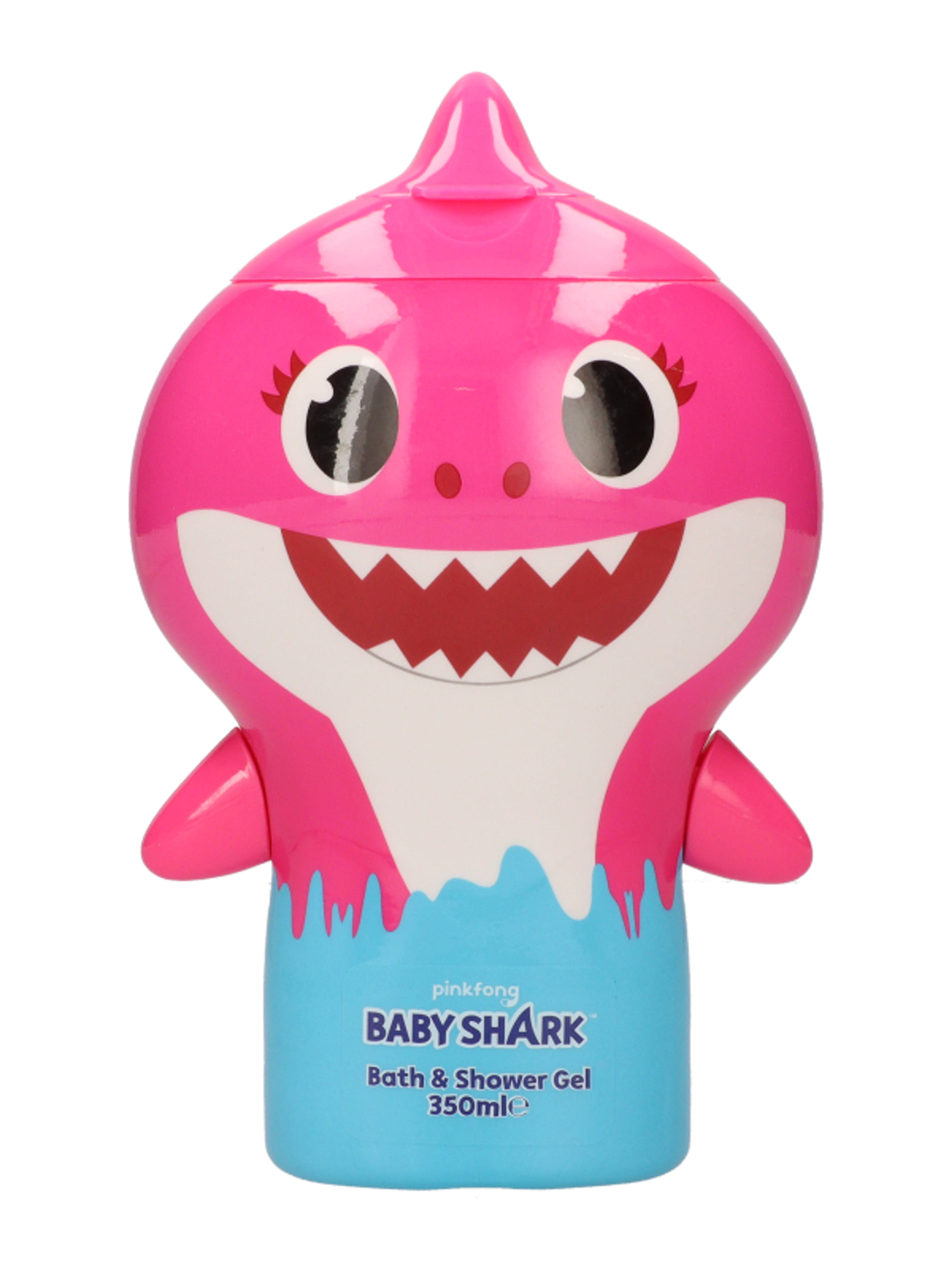 Baby shark hab és tusfürdő rózsaszín - 350 ml-2