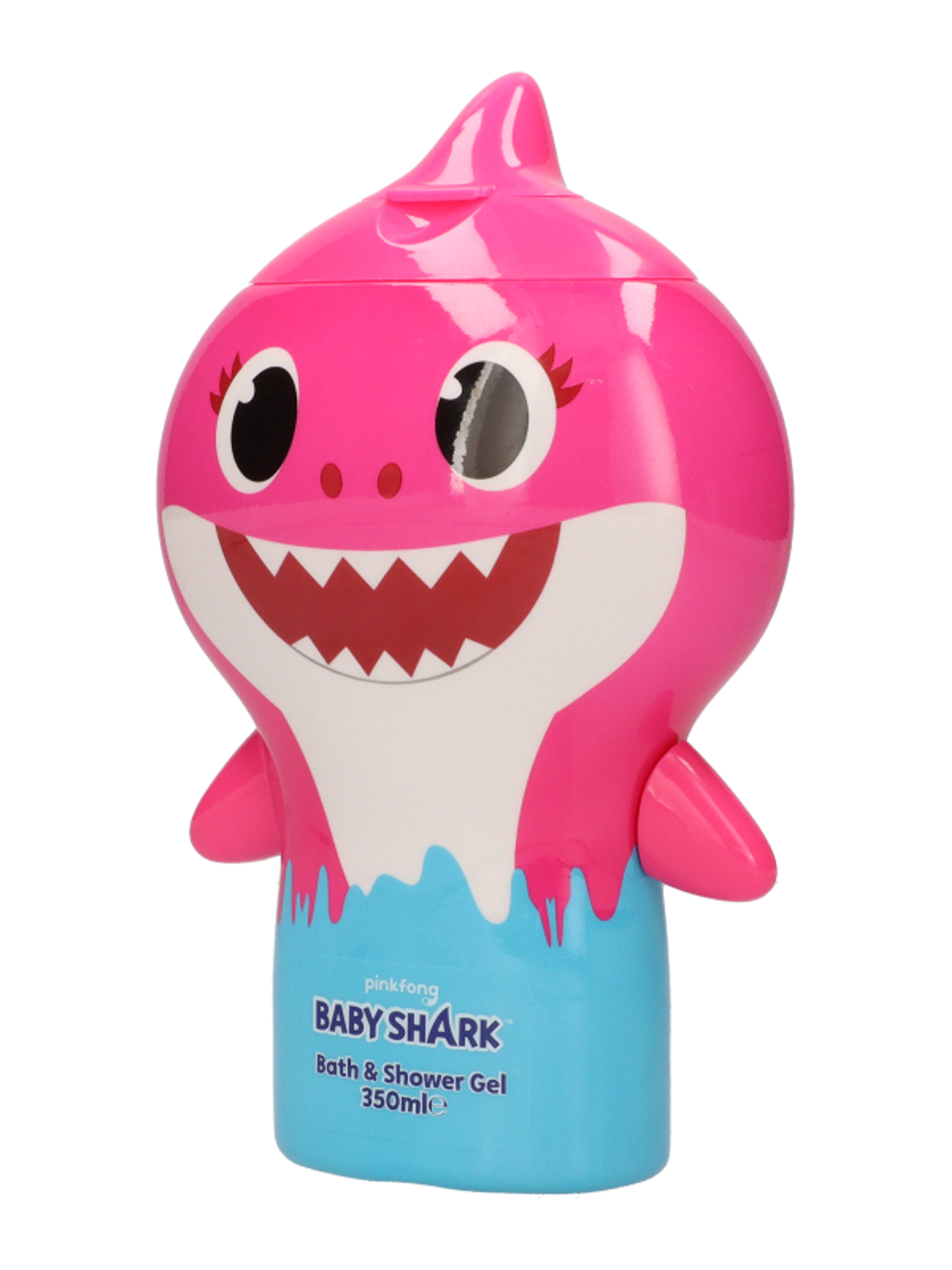 Baby shark hab és tusfürdő rózsaszín - 350 ml-3