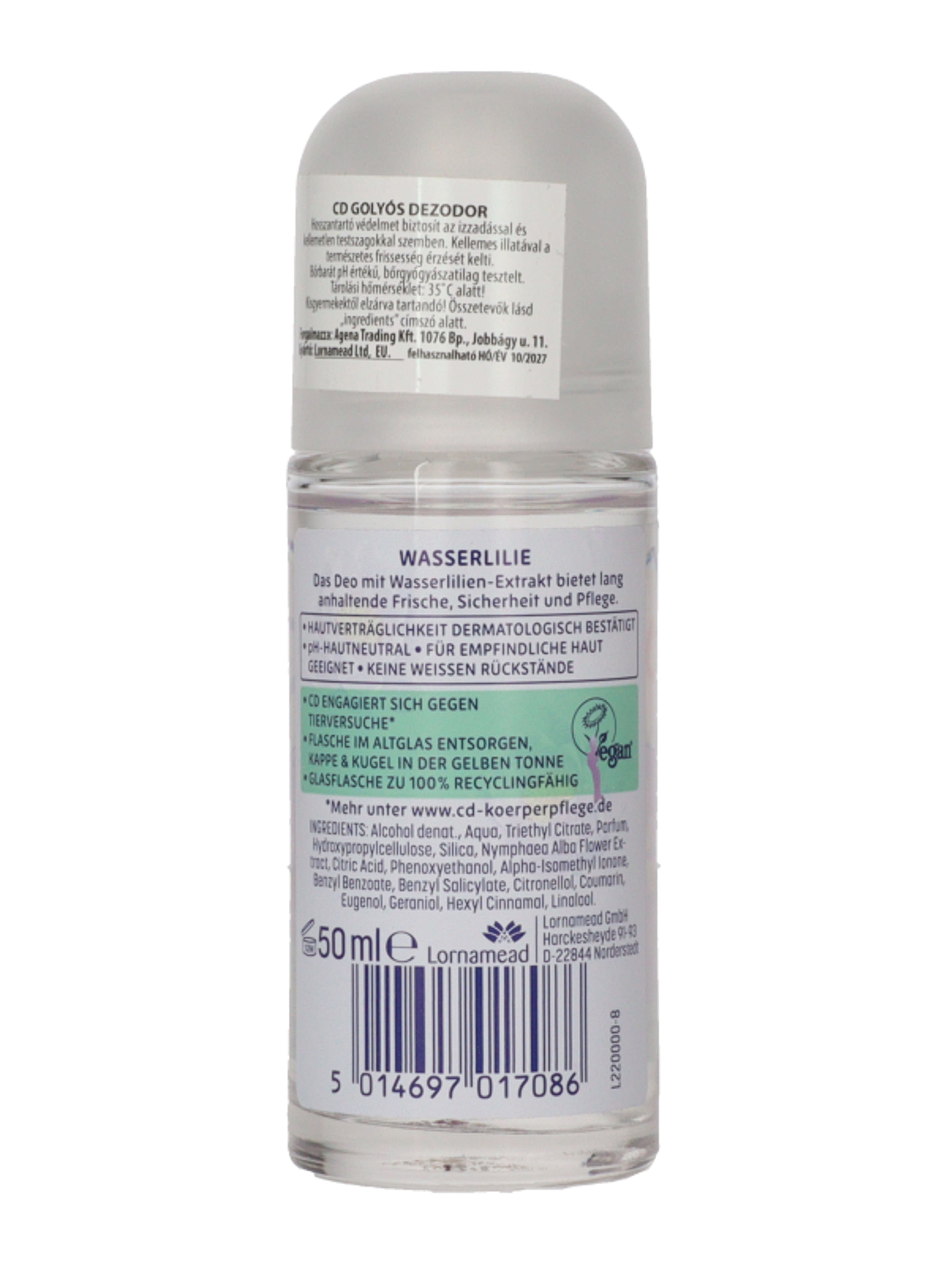 CD Wasserlillie golyós dezodor - 50 ml-4