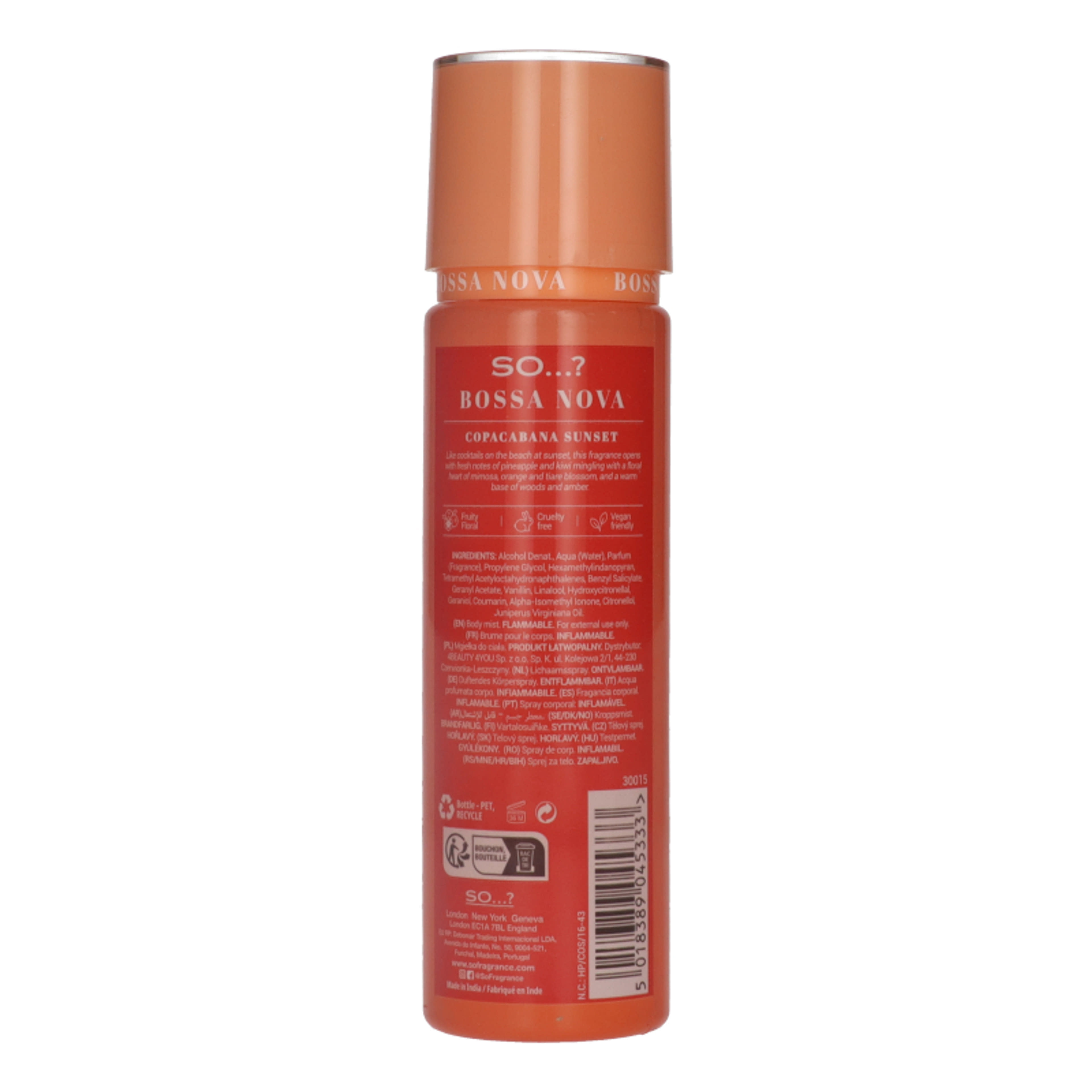 So…? Bossa Nova Copacabana Sunset testpermet - 250 ml-2