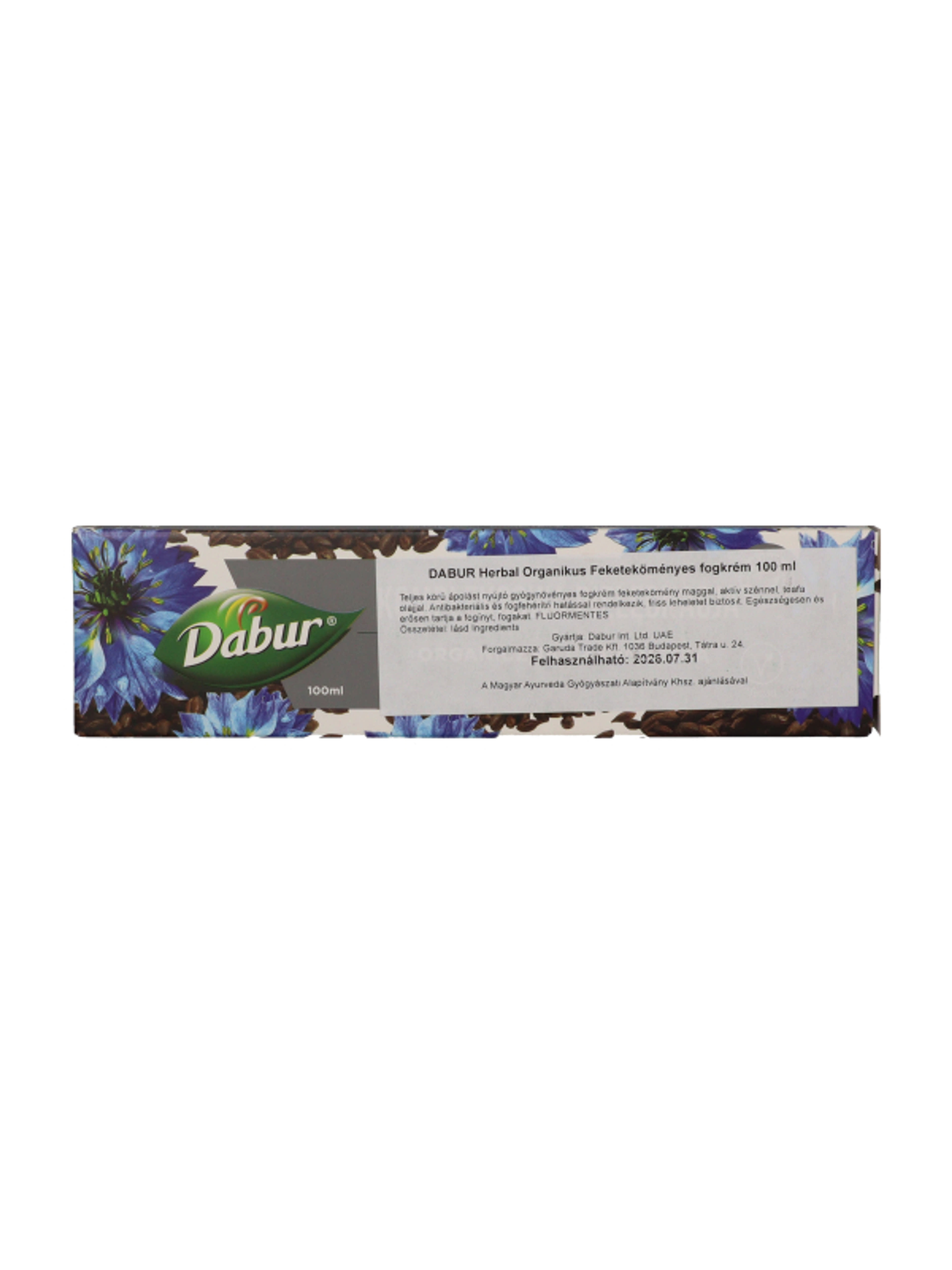 Dabur gyógynövényes fogkrém fekete köménnyel - 100 ml-3