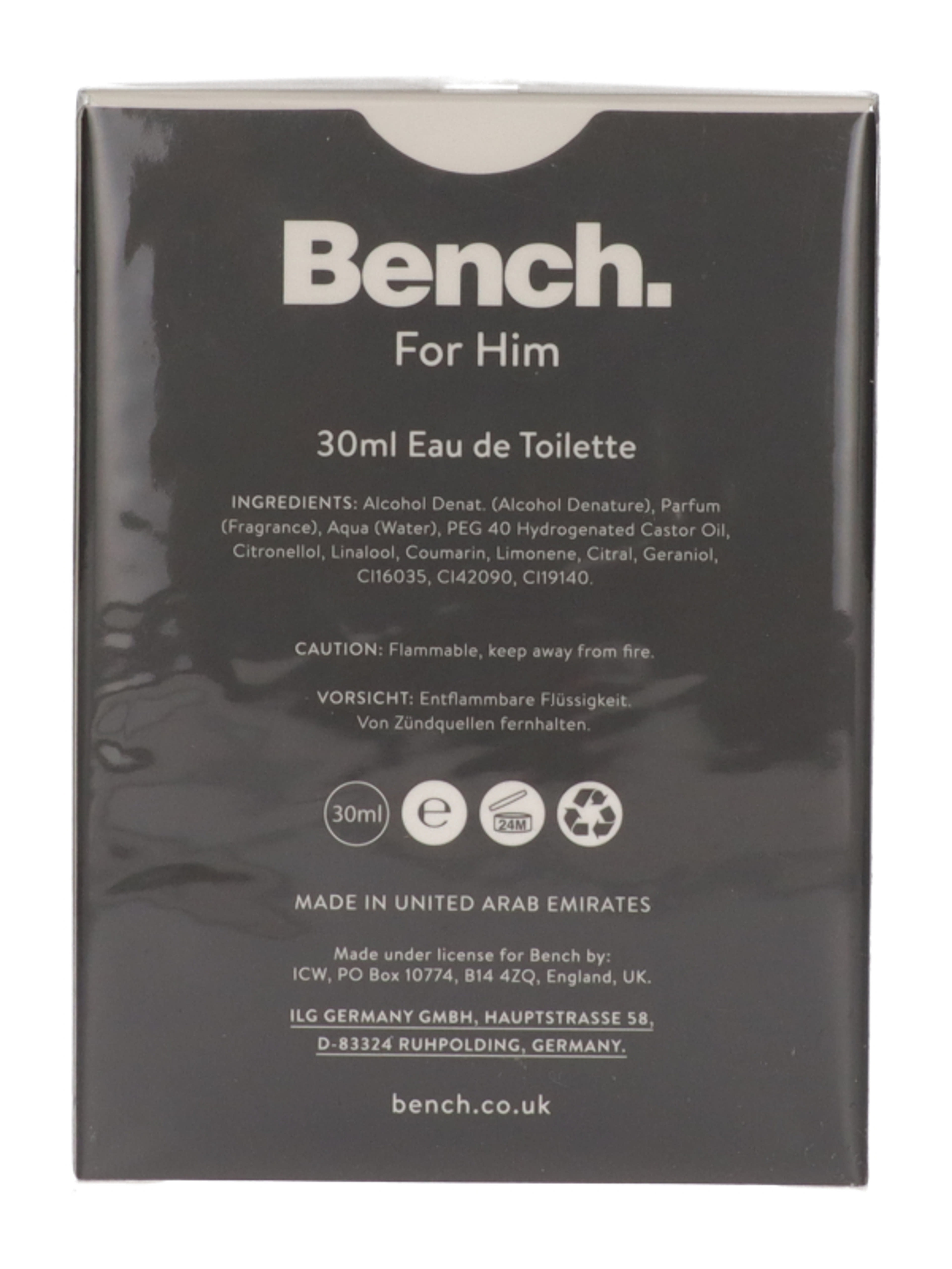 Bench For Him férfi Eau de Toilette - 30 ml-3